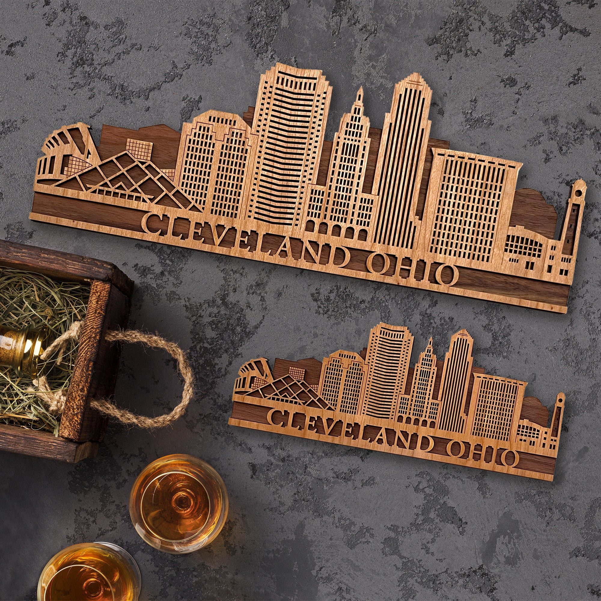 Cleveland Skyline Wall Art
