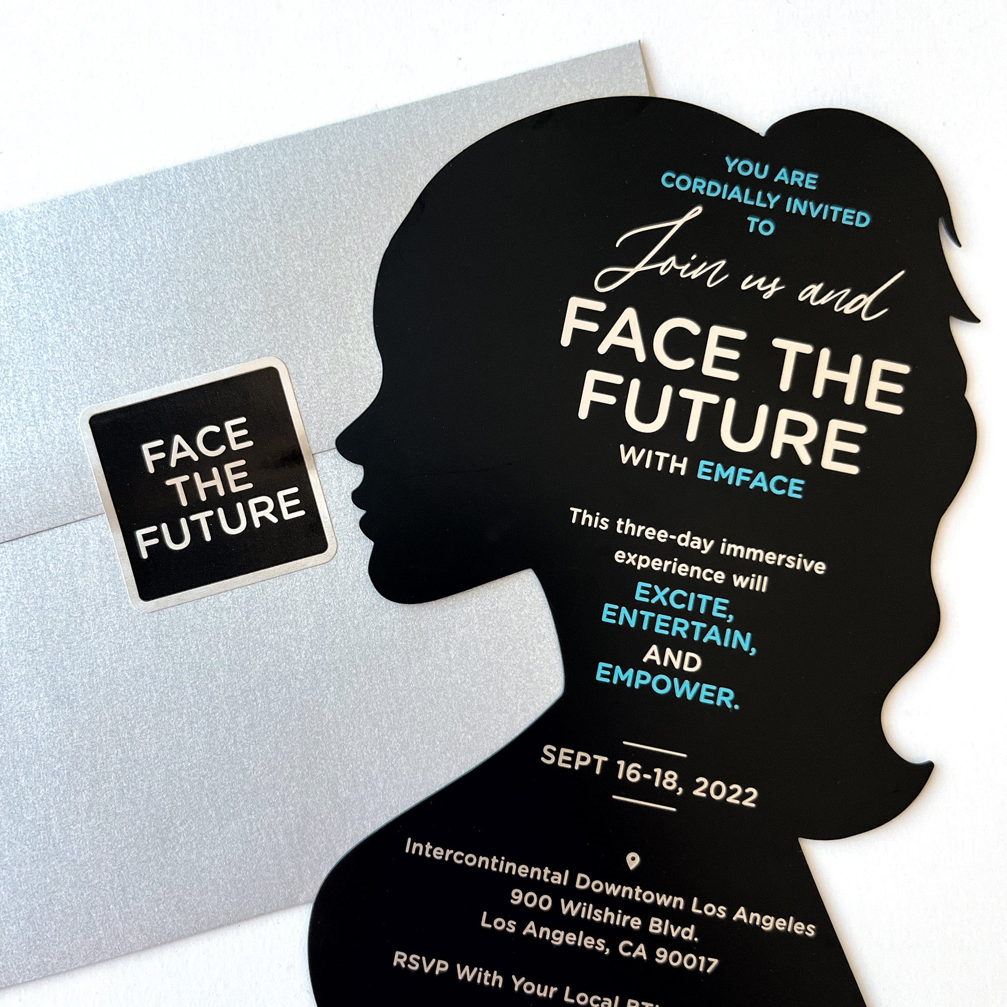 High-end conference invitation