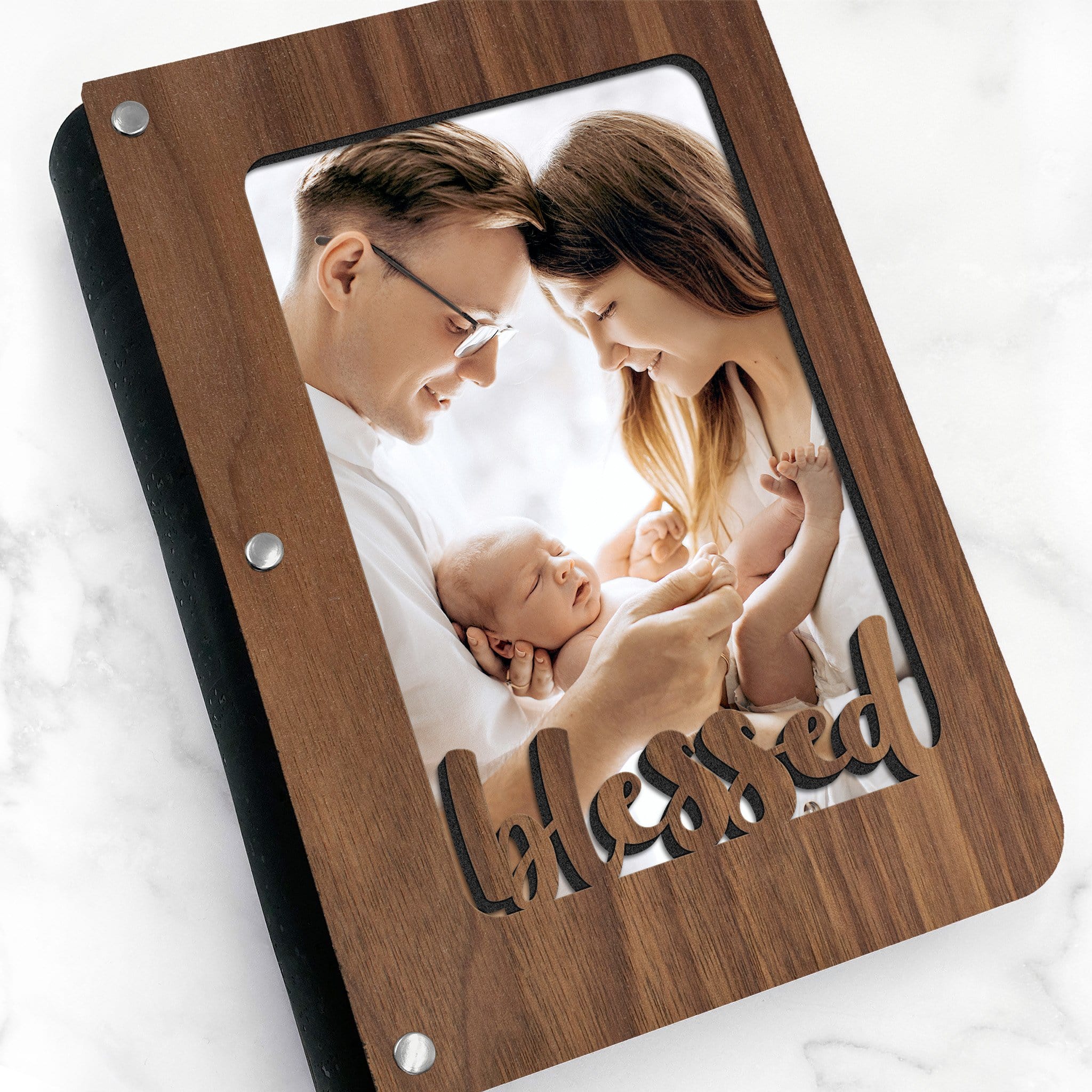Gratitude Journal with Wood Cover