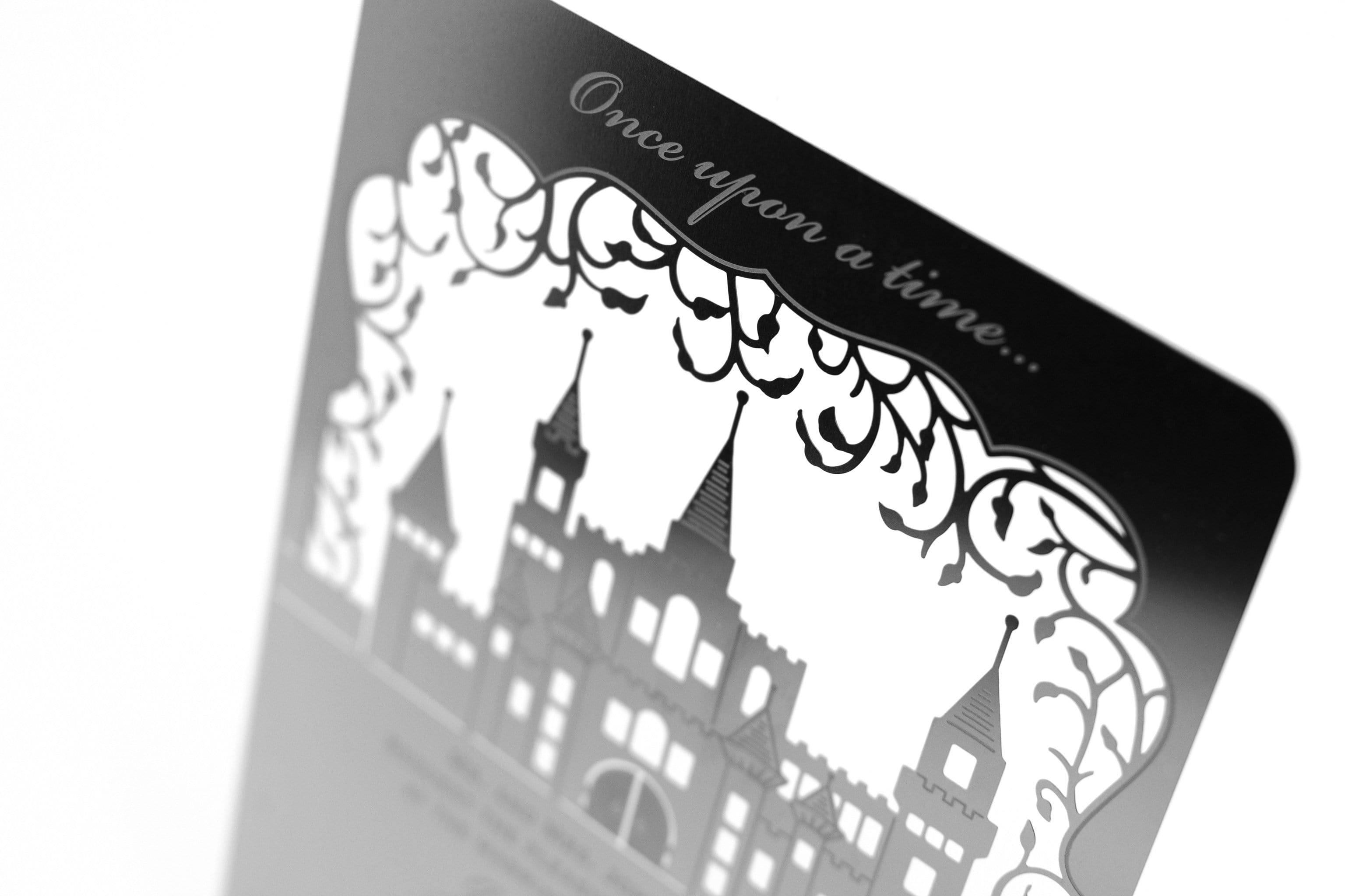 Unique Invitations Made from Metal