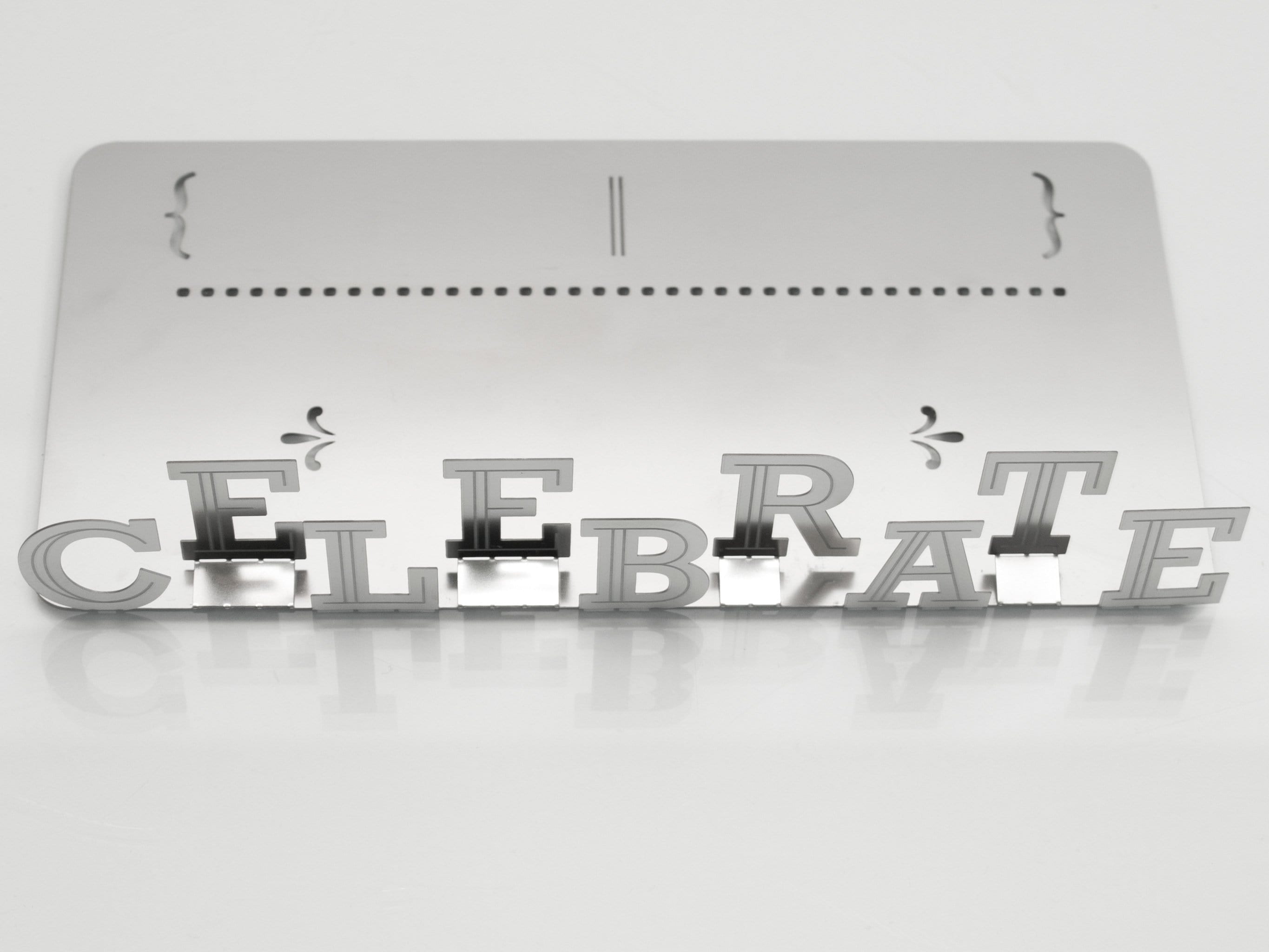 3D Wedding Invitations Made from Metal