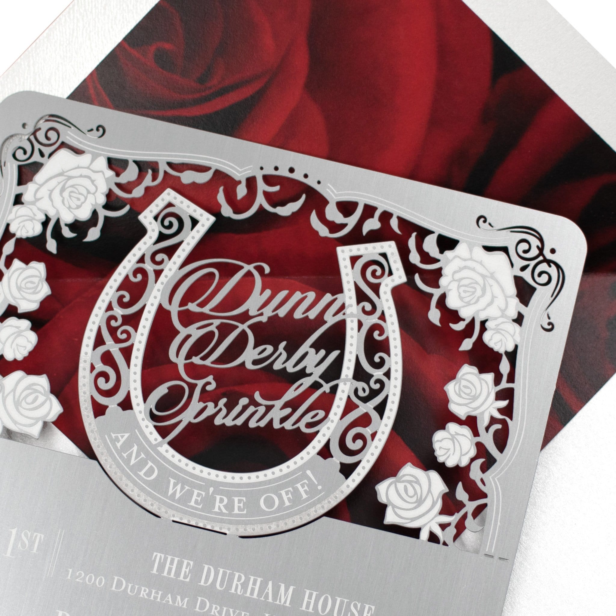 Kentucky Derby Themed Invitation