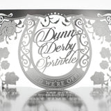 Kentucky Derby Themed Metal Baby Shower Invitation
