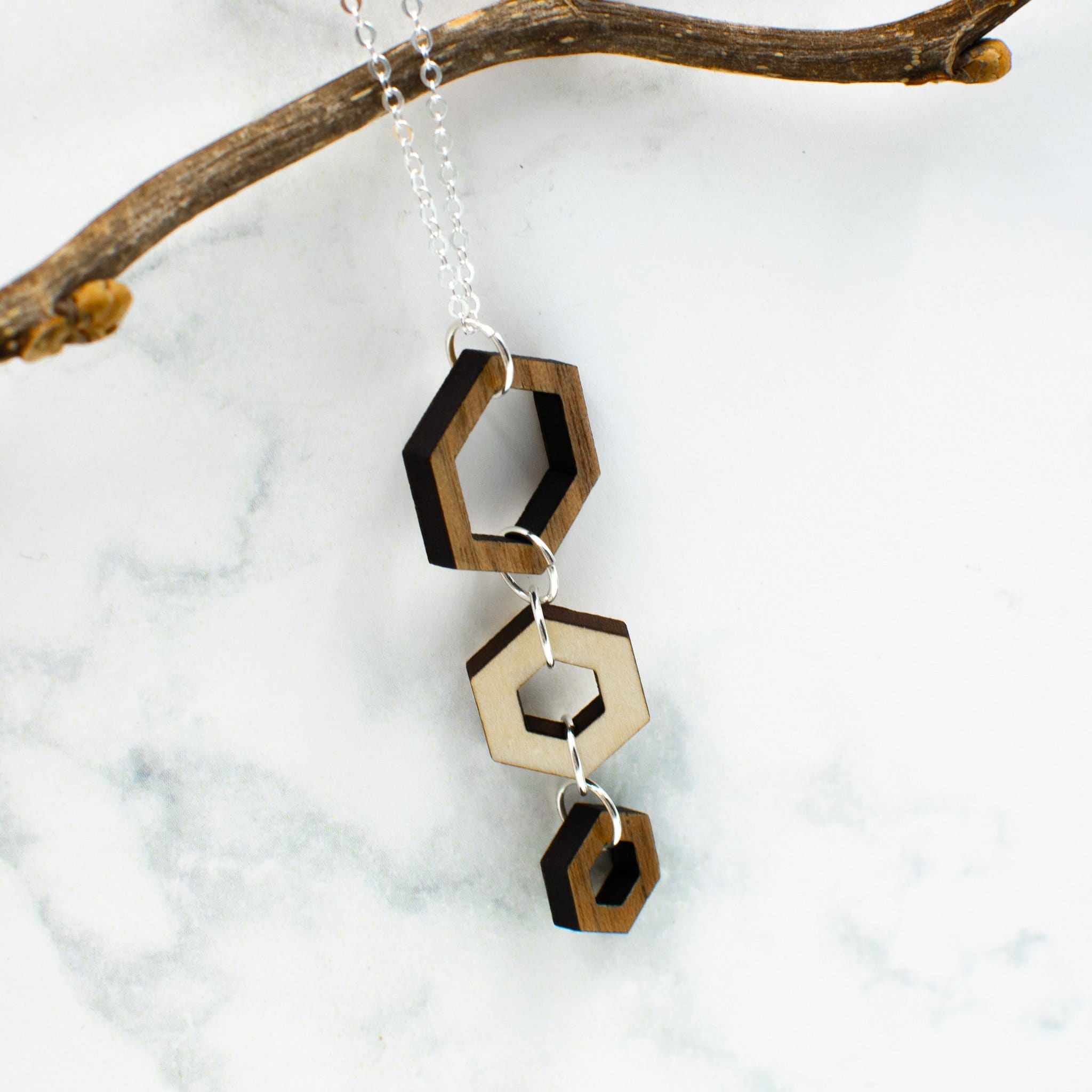 Hexagon Necklace