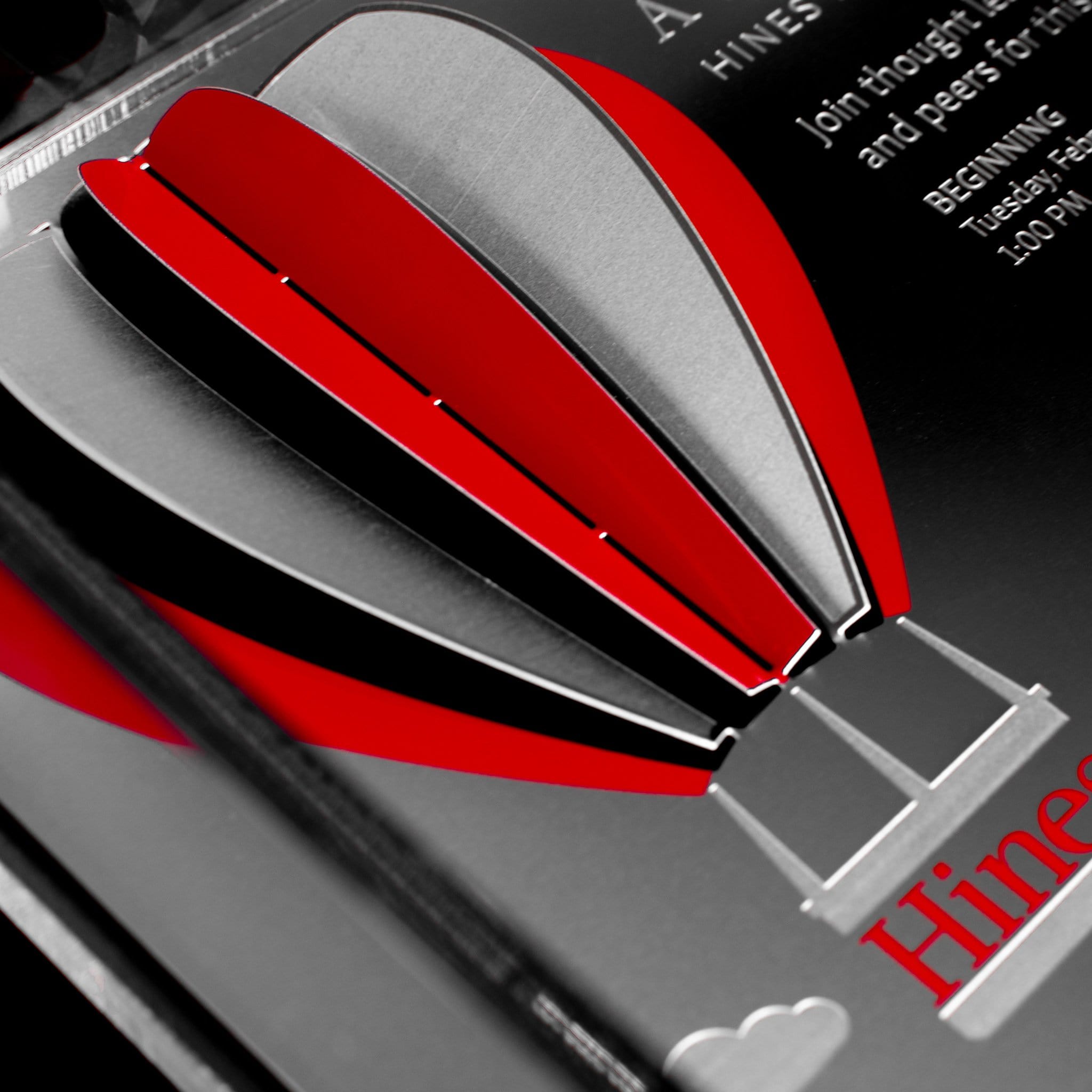 Unique 3D Metal Corporate Box Invitation