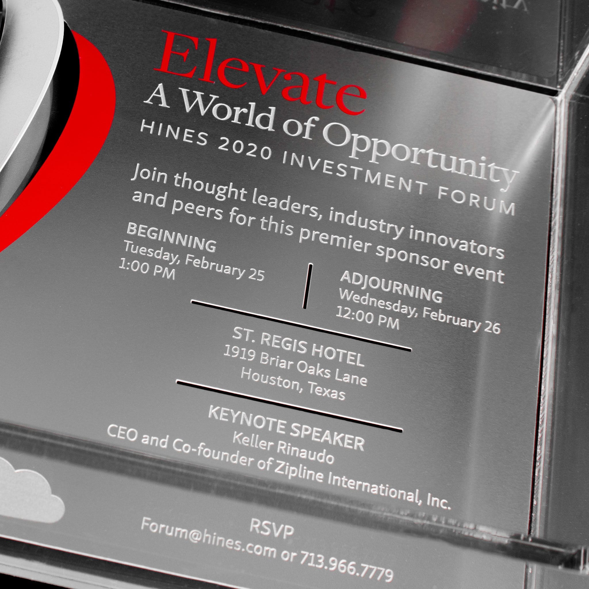 Hines Securities Metal Corporate Forum Invitation