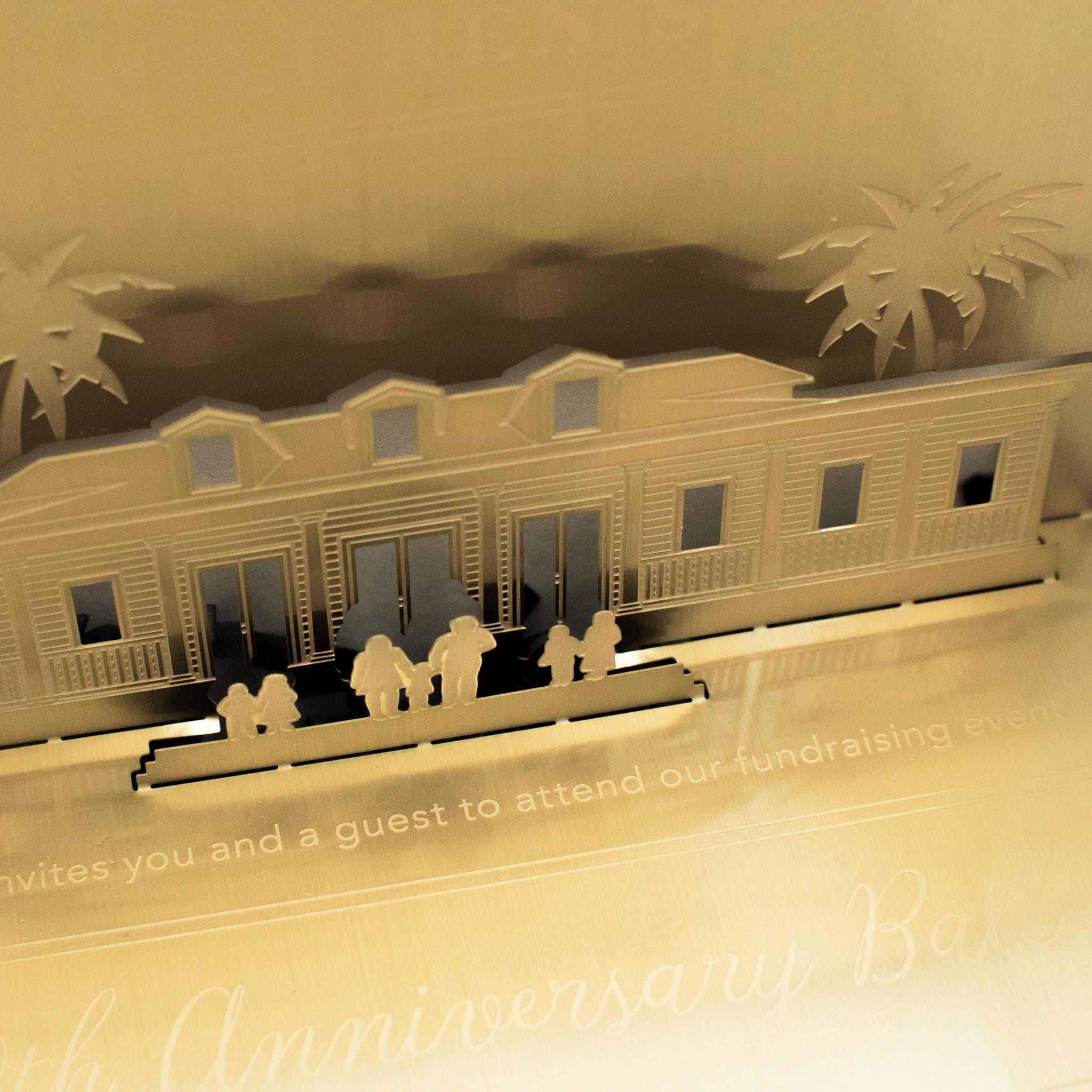 Hope Children's Home 3D Gala Fundraiser Invitation