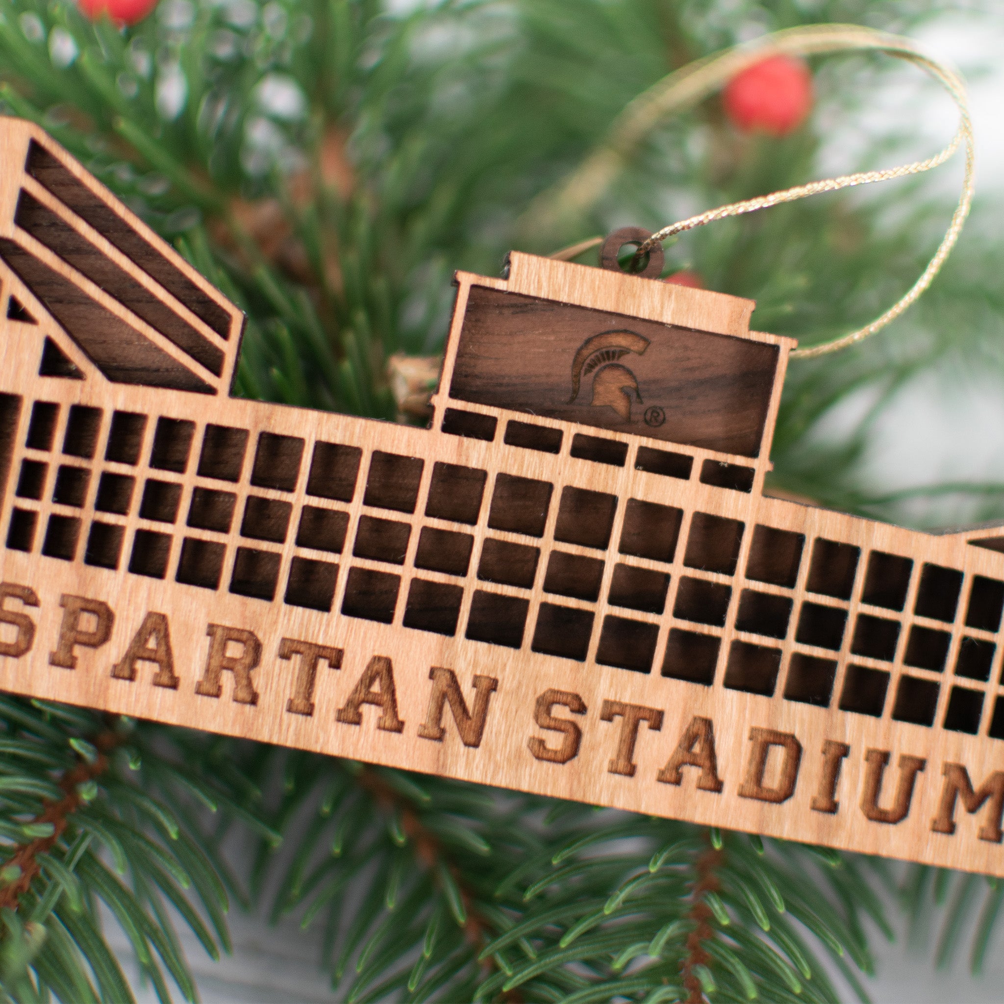 MSU Spartans Ornament