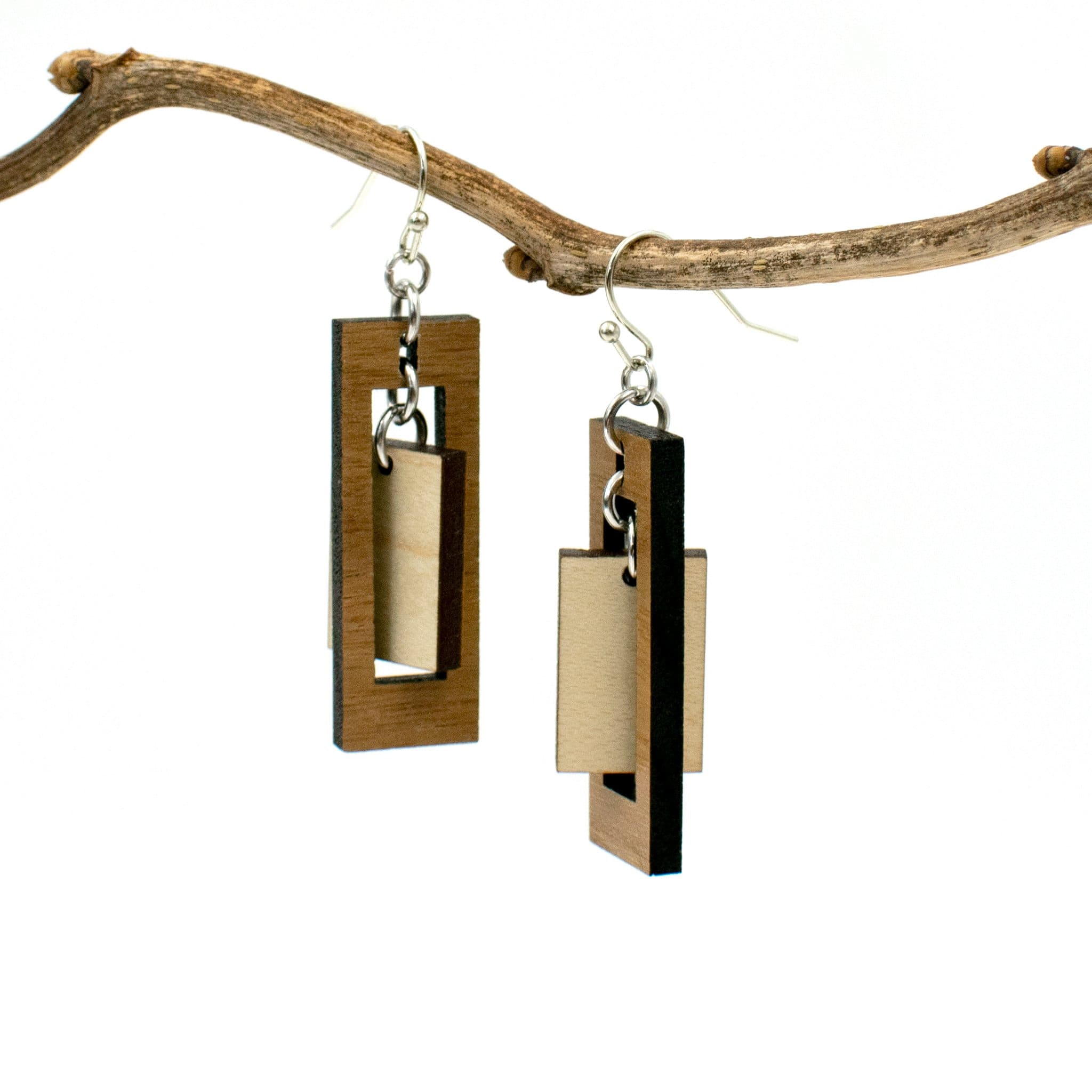 Modern Rectangle Earrings