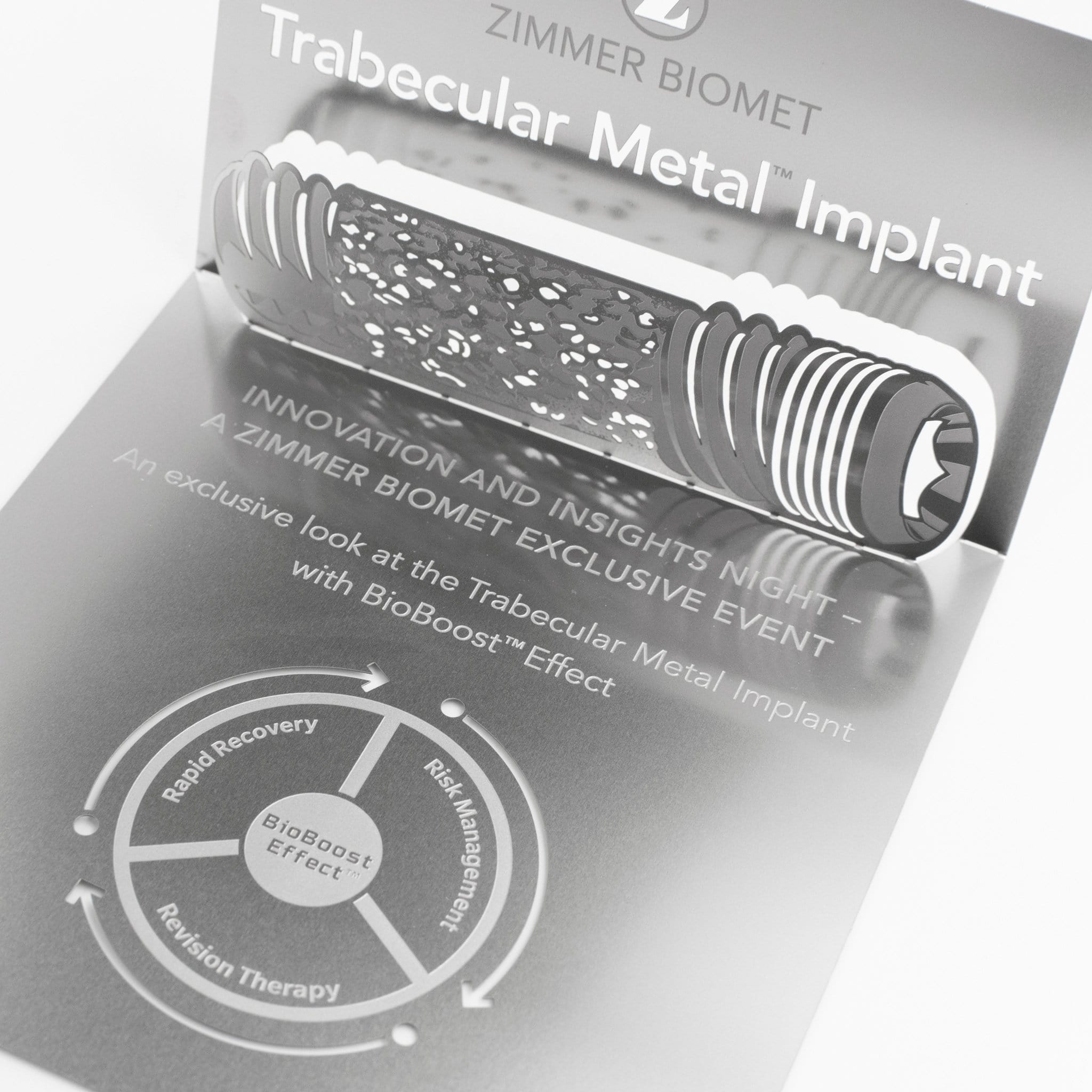 Zimmer Biomet 3D Metal Corporate Invitation