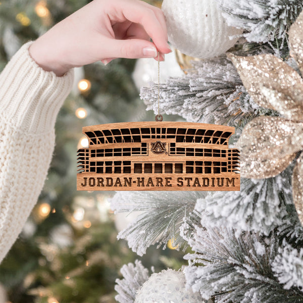 Jordan Hare College Stadium Ornament