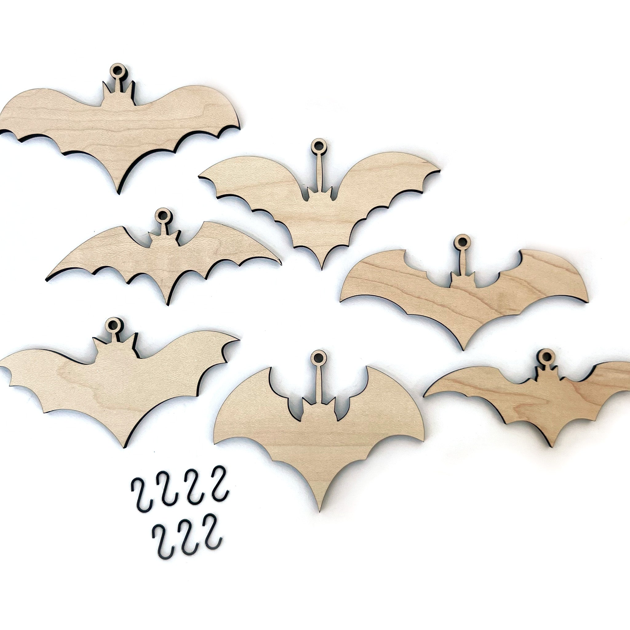 Bat Laser Cut Charms