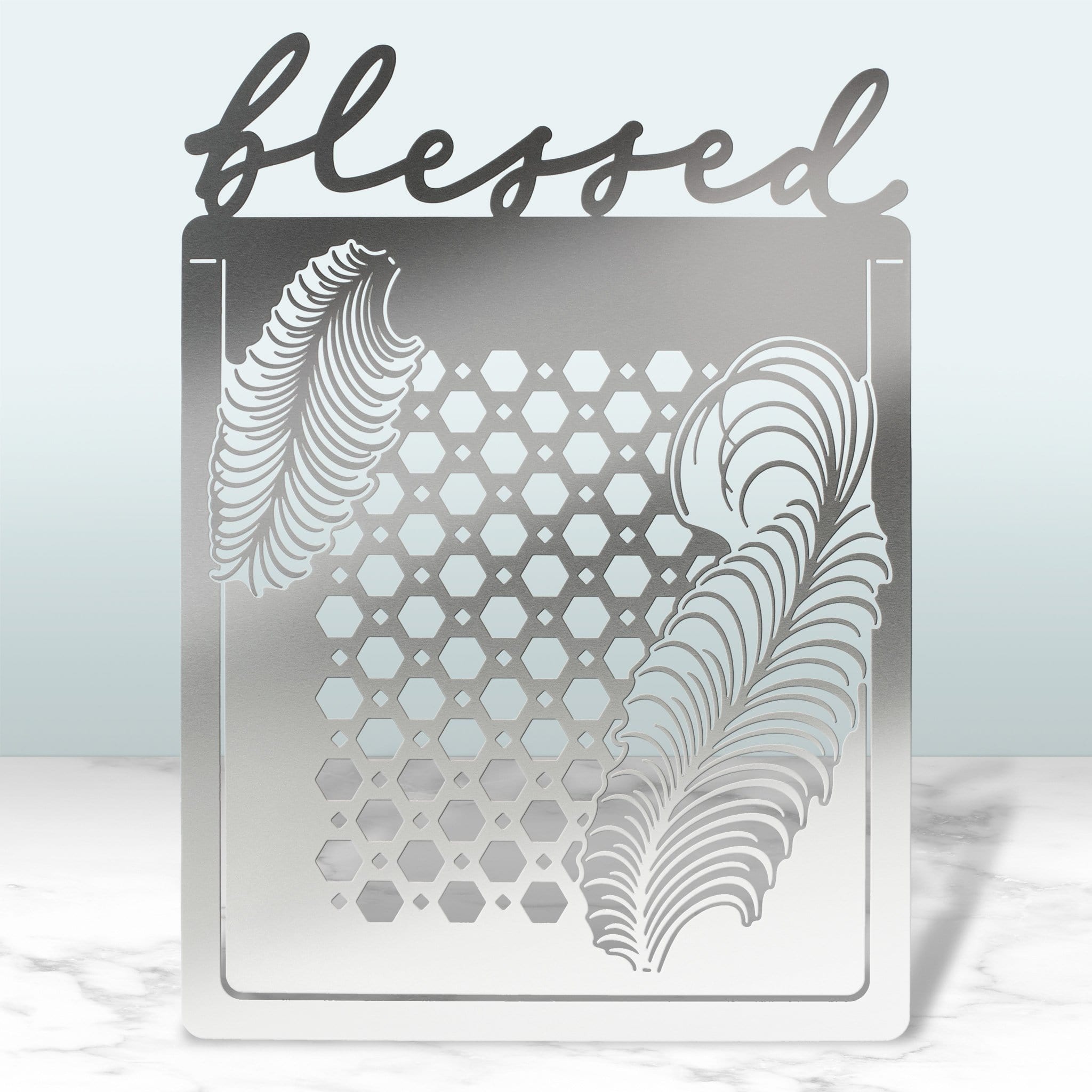 CLEARANCE Blessed Folding Metal Card