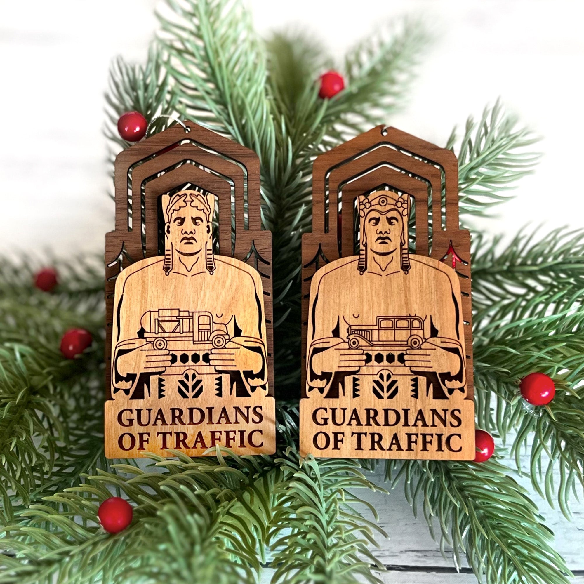 Guardians of Traffic Ornaments