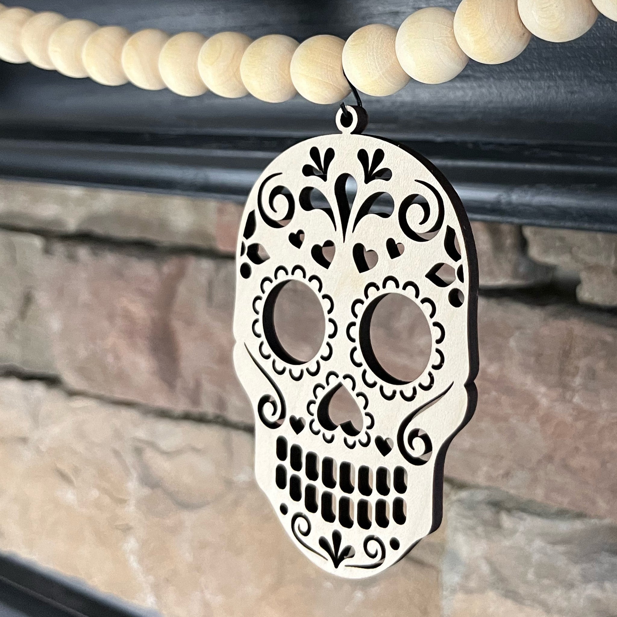 Candy Skull Halloween Decor