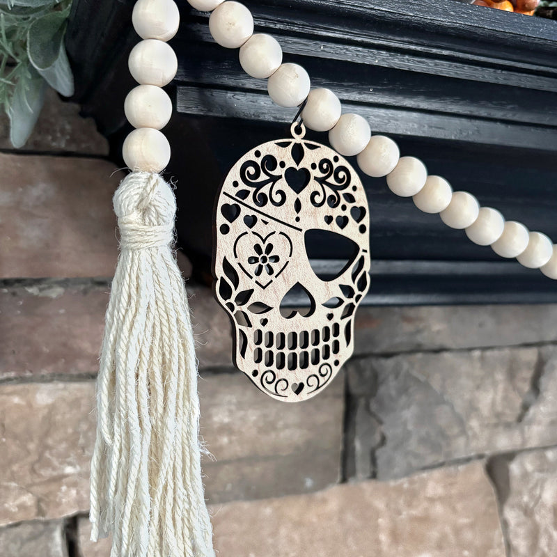 Day of the Dead Dia de los Muertos Decoration Garland for Mantel