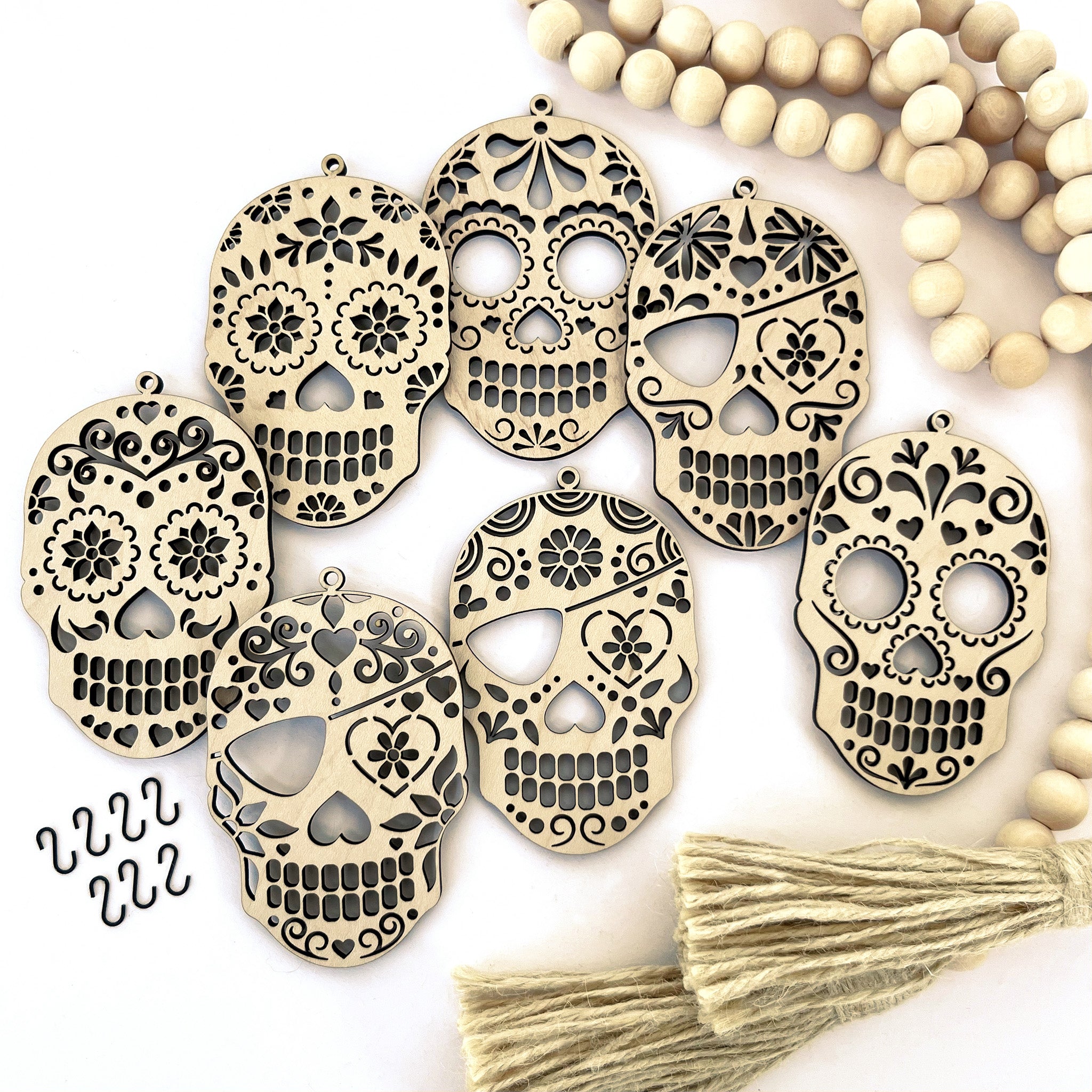 Candy Skull Decor for Halloween