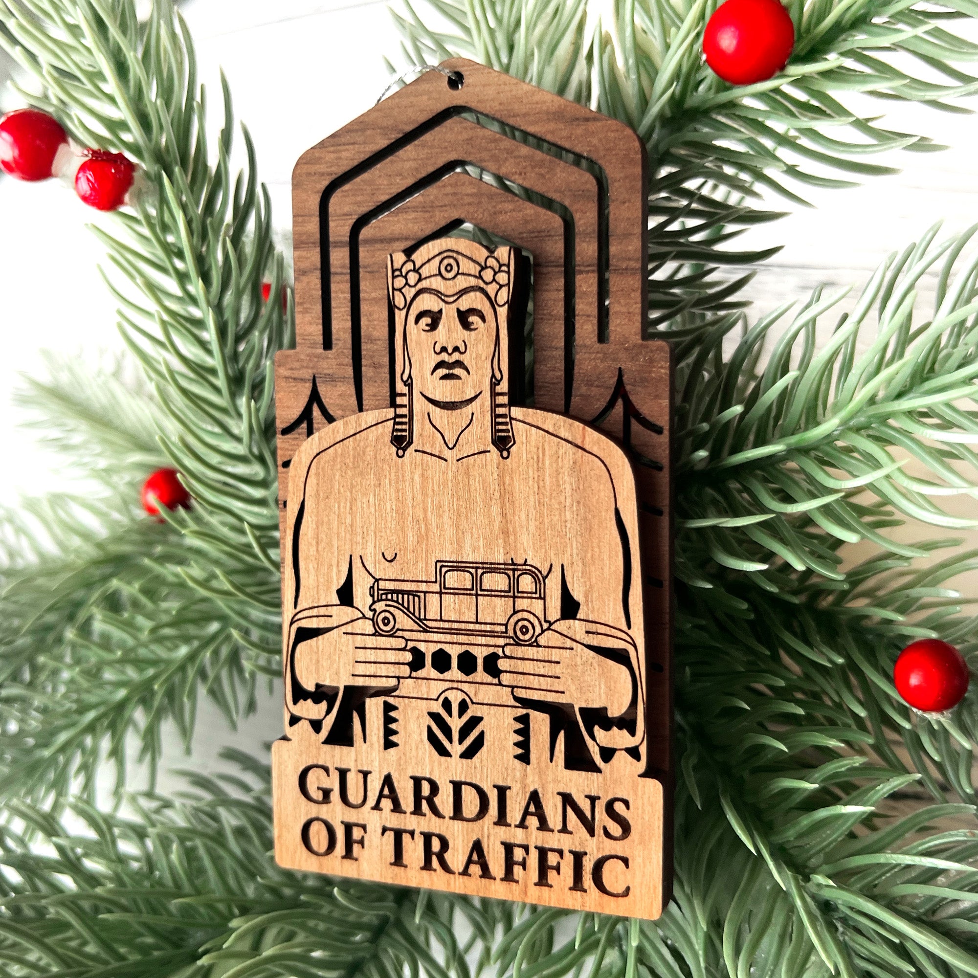 Guardians of Traffic Ornaments