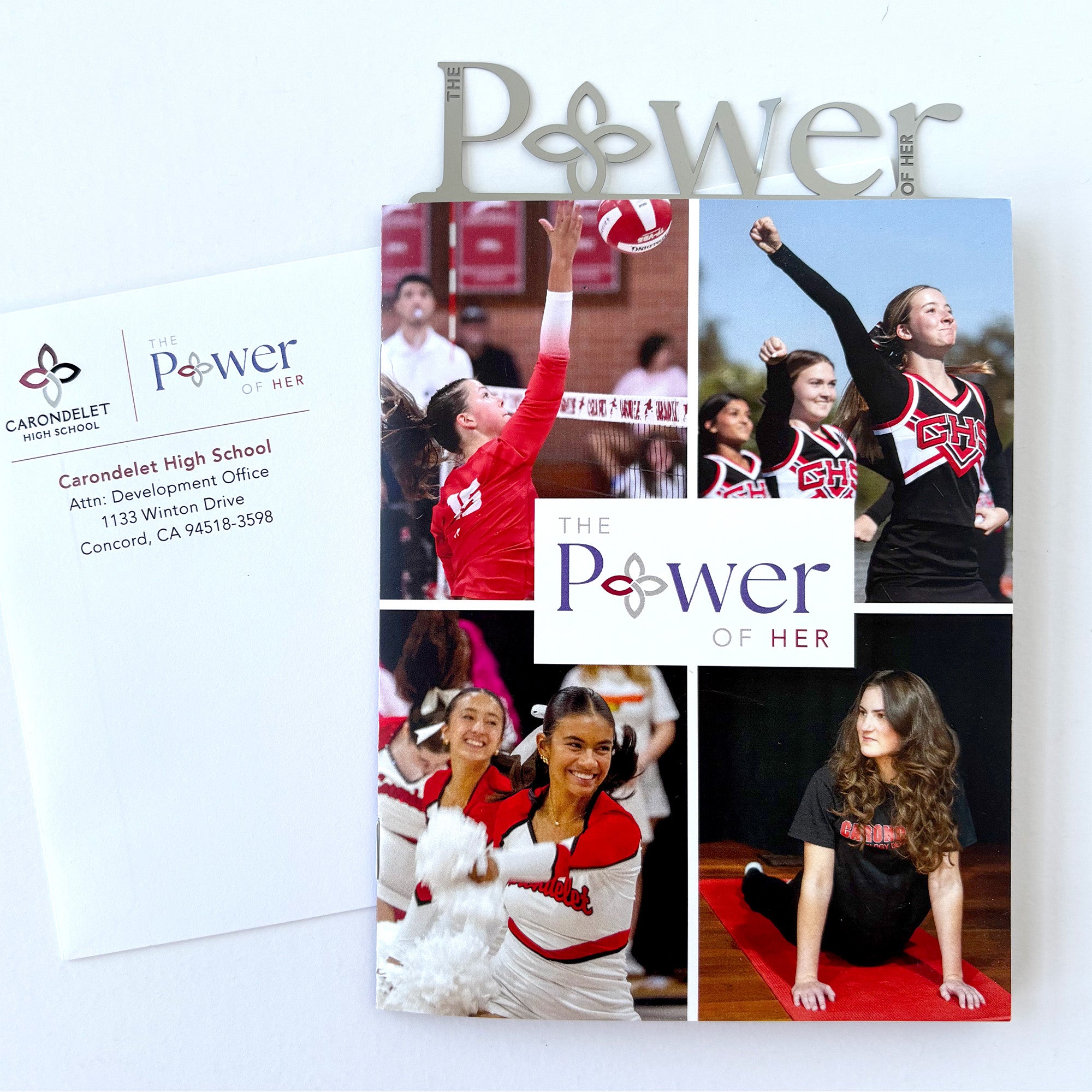 Capital Campaign Brochure with Metal Frame Keepsake