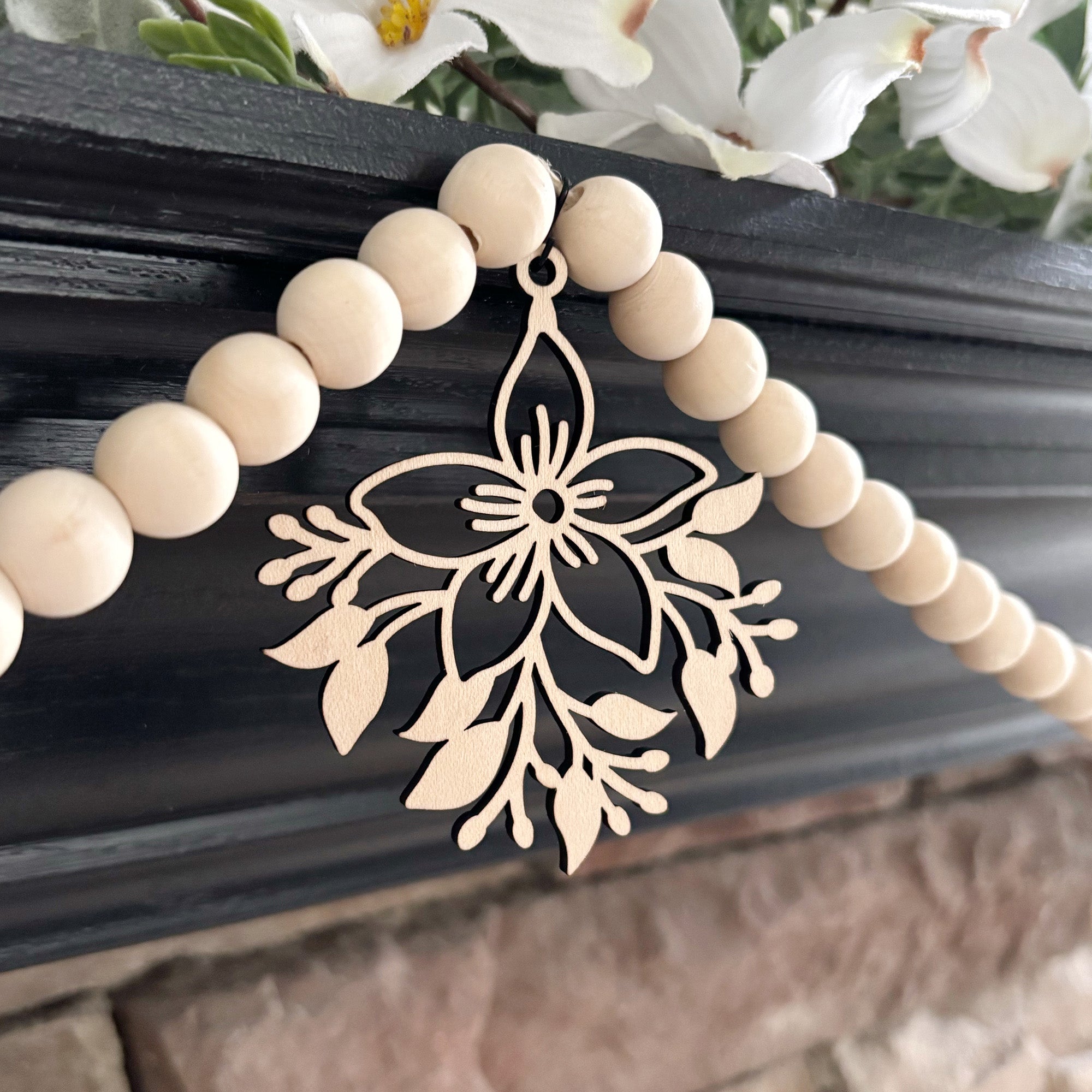 Flower Wood Garland