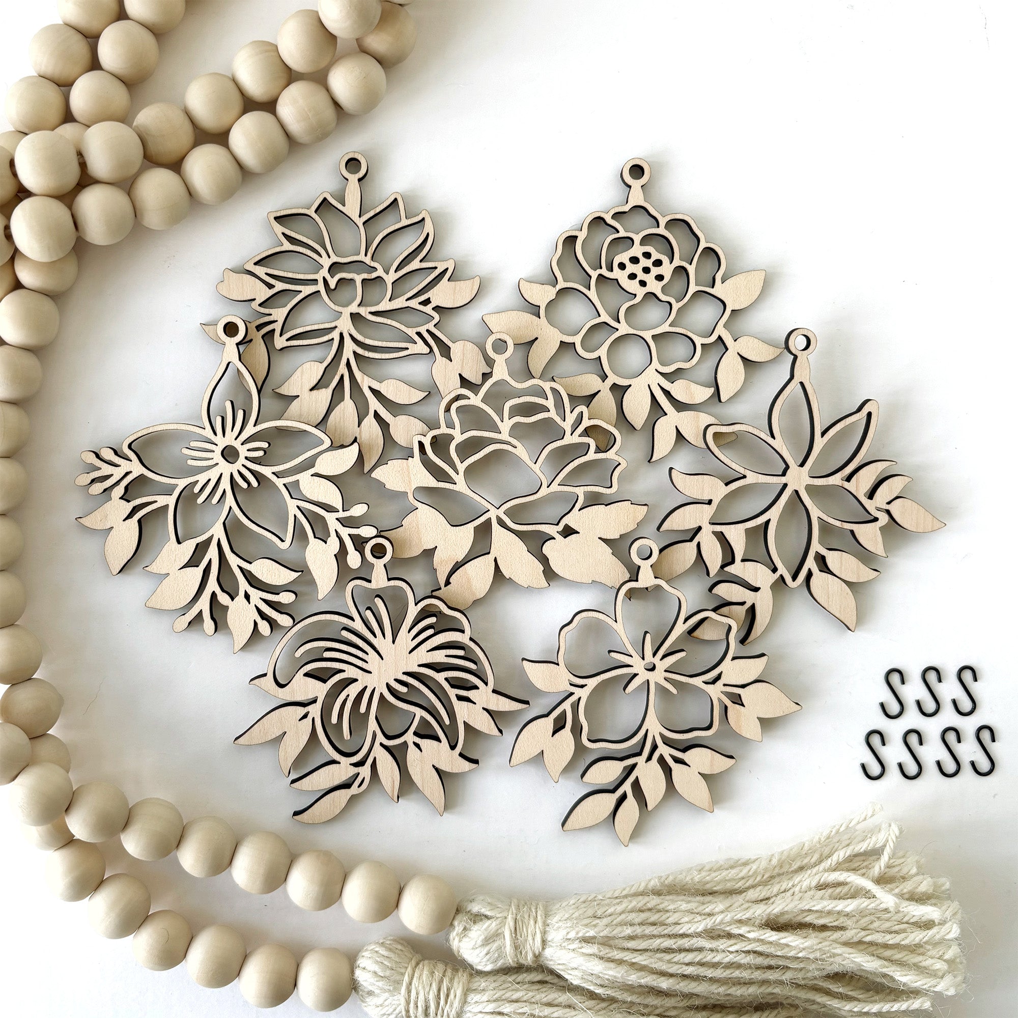 Flower Wood Garland