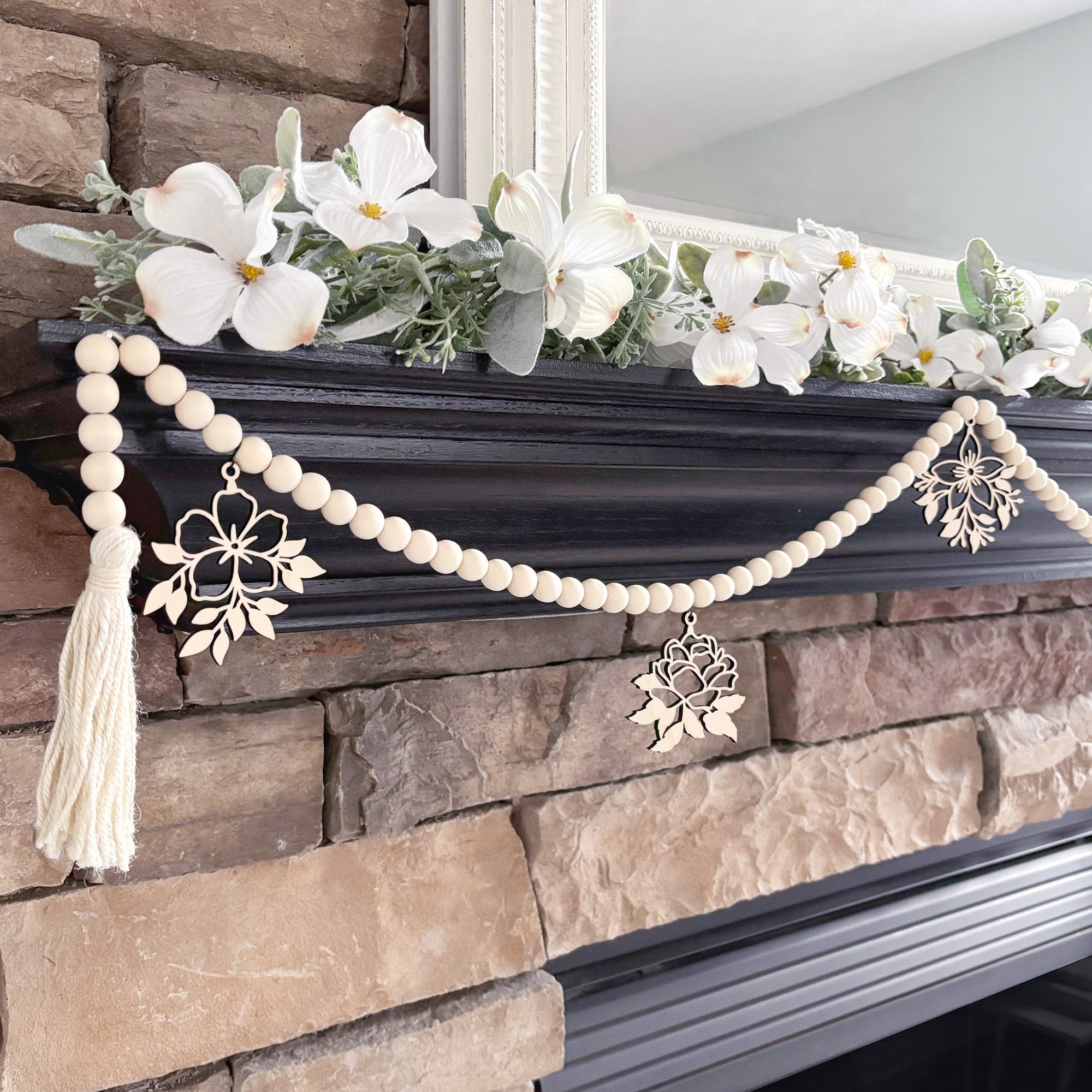 Flower Wood Garland