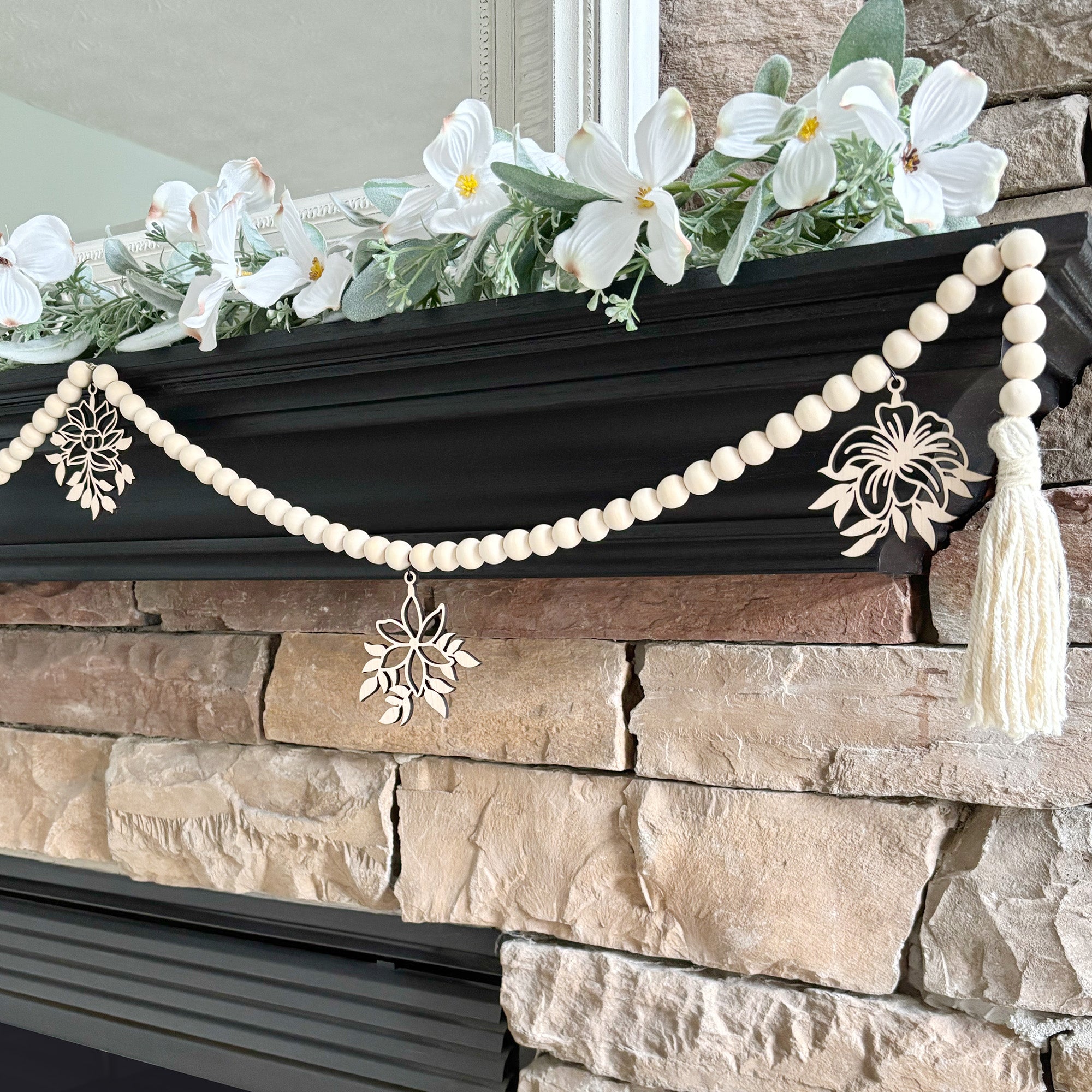 Flower Wood Garland