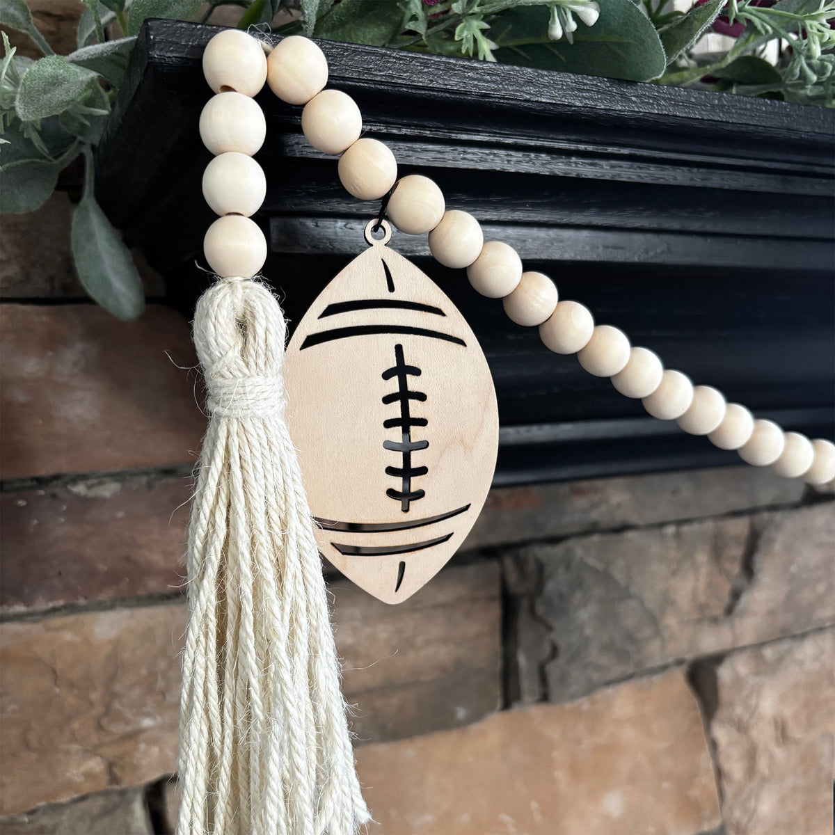 Football Fan Mantle Decorations
