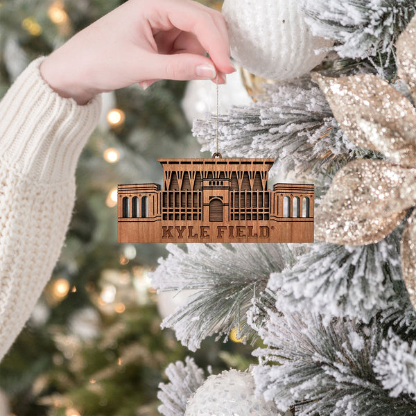 Kyle Field College Stadium Ornament