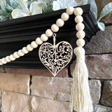 Wood Heart Rustic Farmhouse Decor