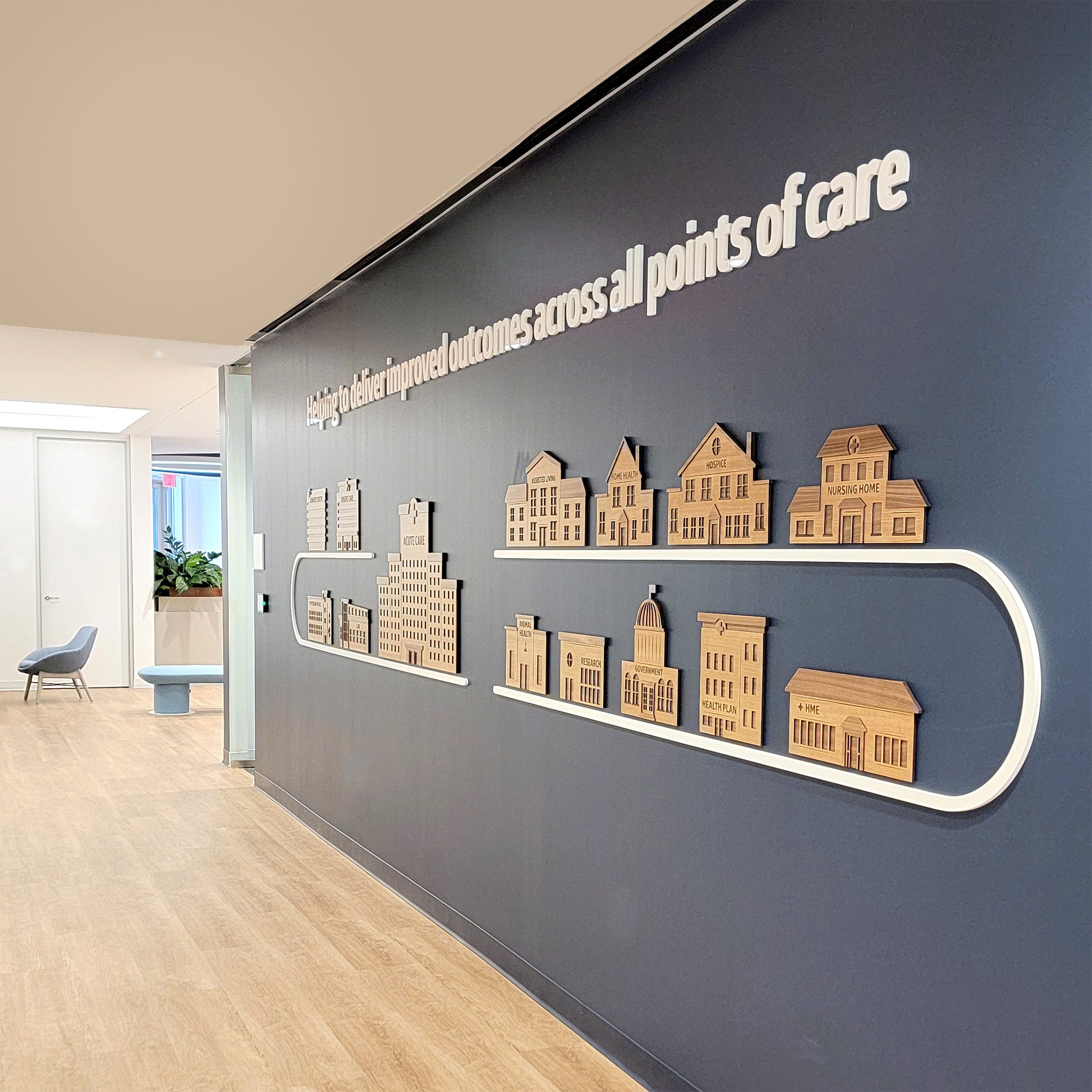Medical Building Art Installation