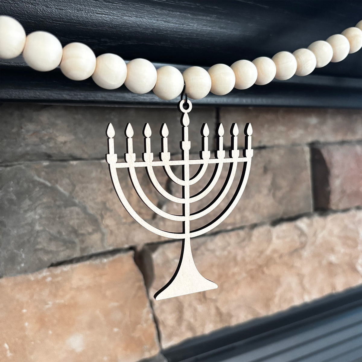 Jewish Hanukkah Mantle Decorations
