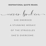 Never Broken Quote