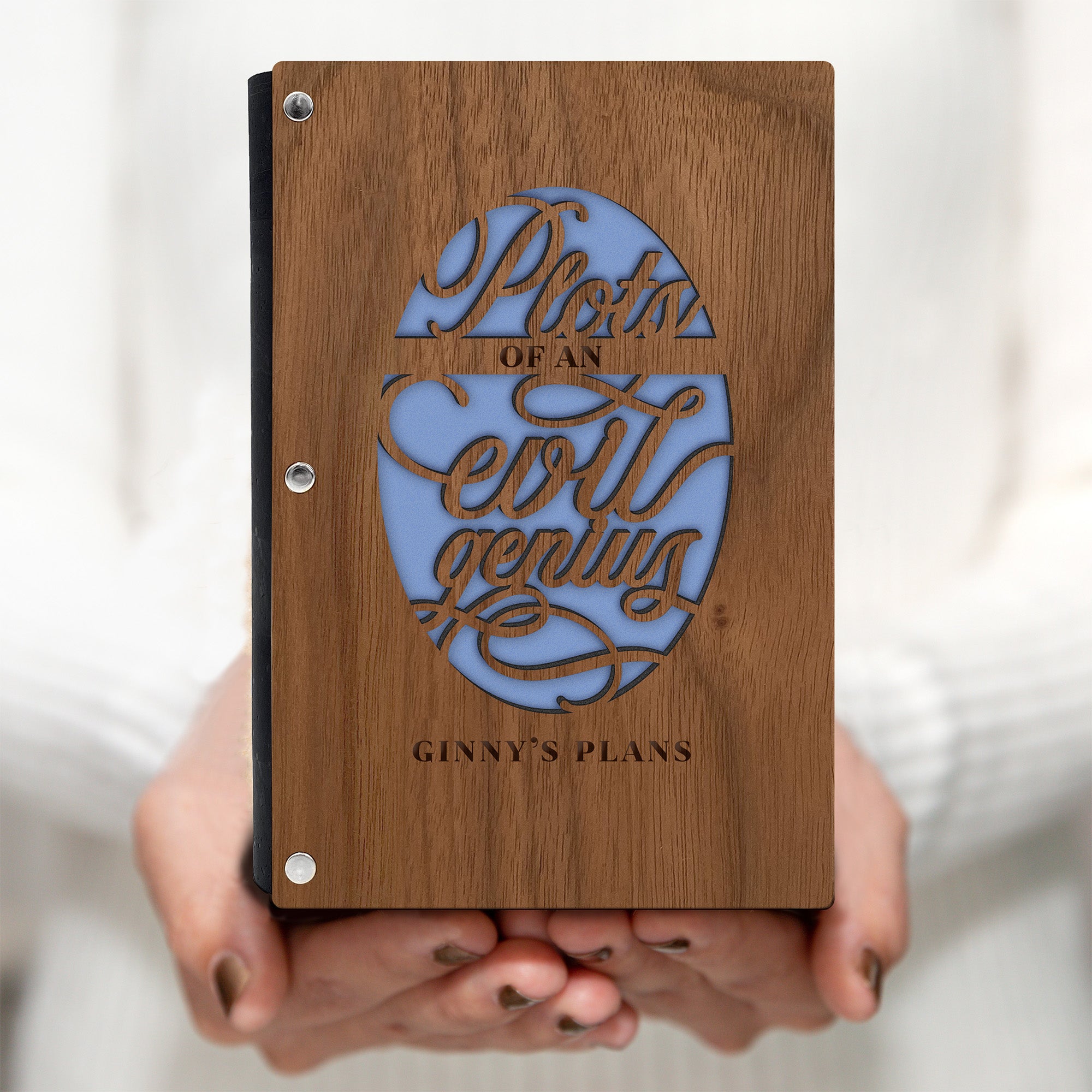 Customized Wood Journal