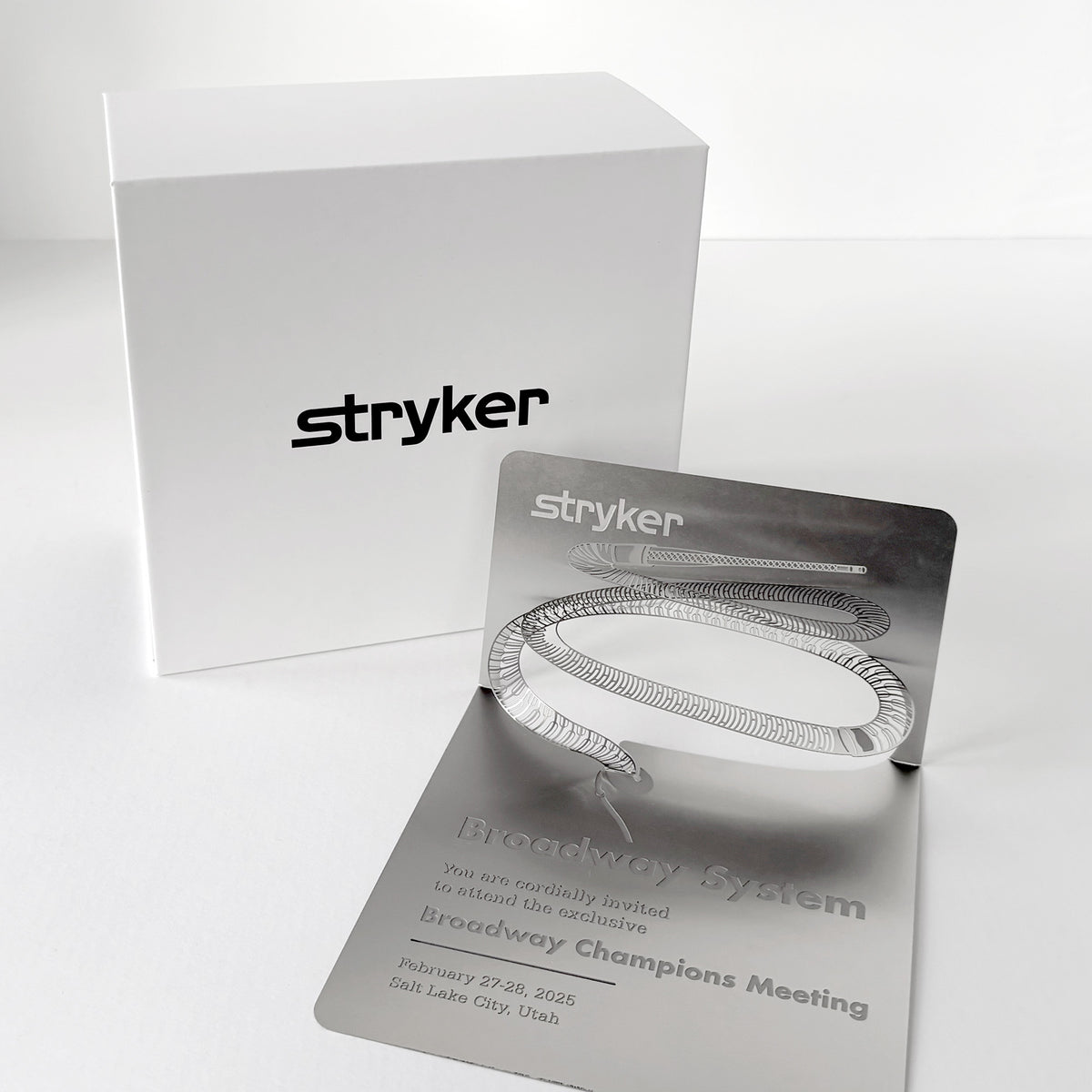 Stryker: Broadway System Medical Device Training Session Invitations