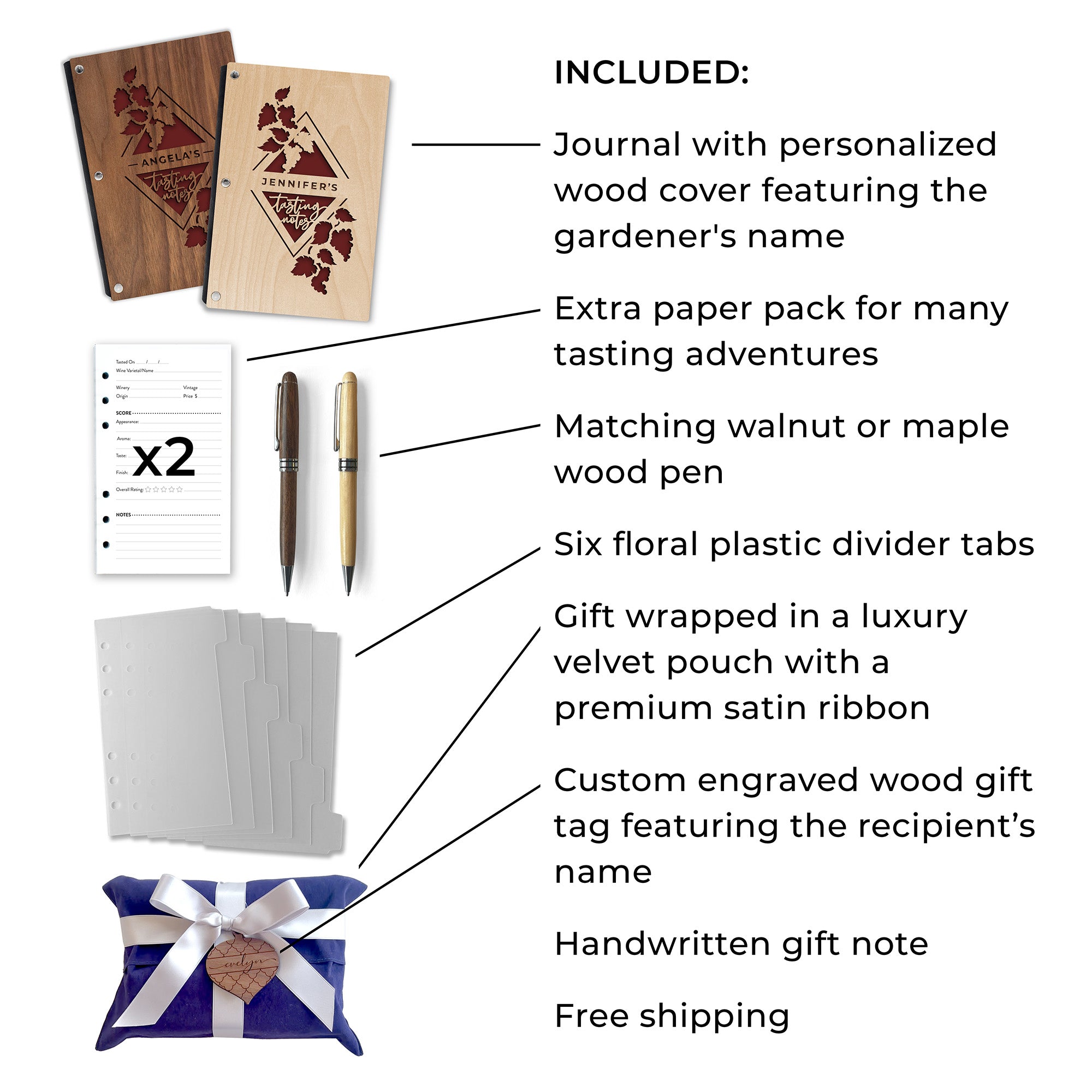 Wine Lover's Gift Basket Bundle