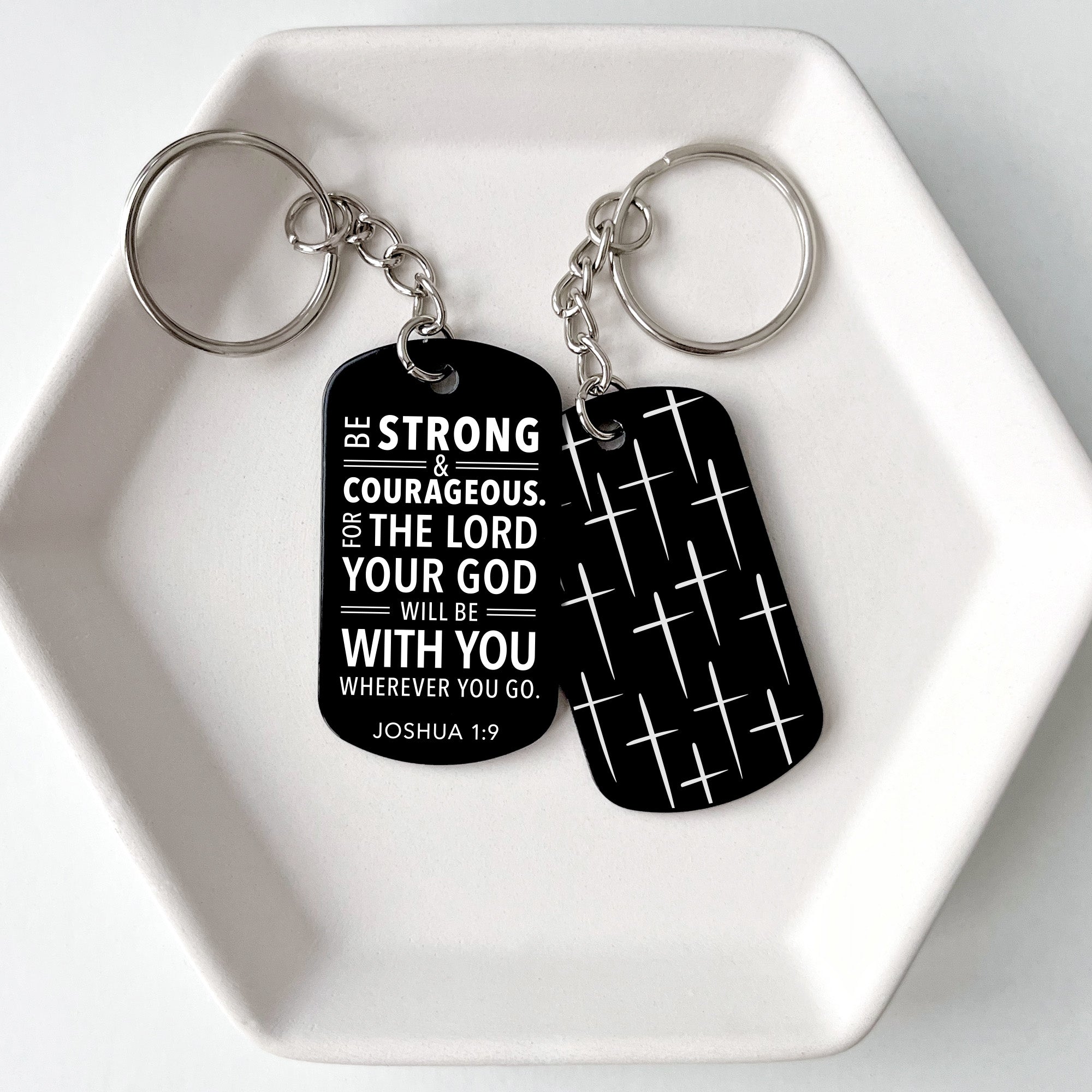 Stocking Stuffer Bible Verse Keychain