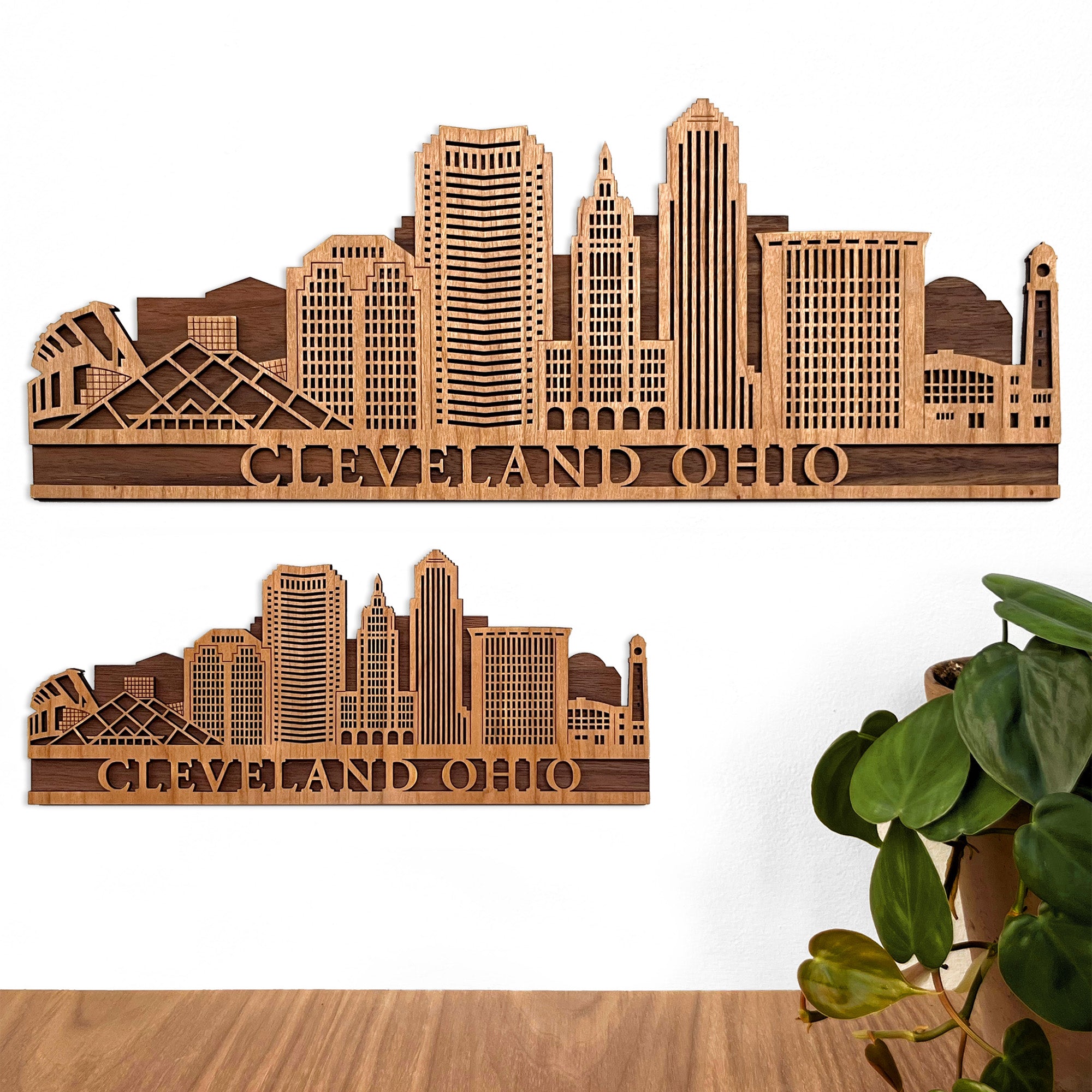 Cleveland Ohio Skyline Wall Art