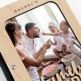 Family Recipe Book with Maple Wood Cover