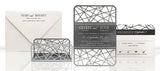 Real Metal Modern Invitations