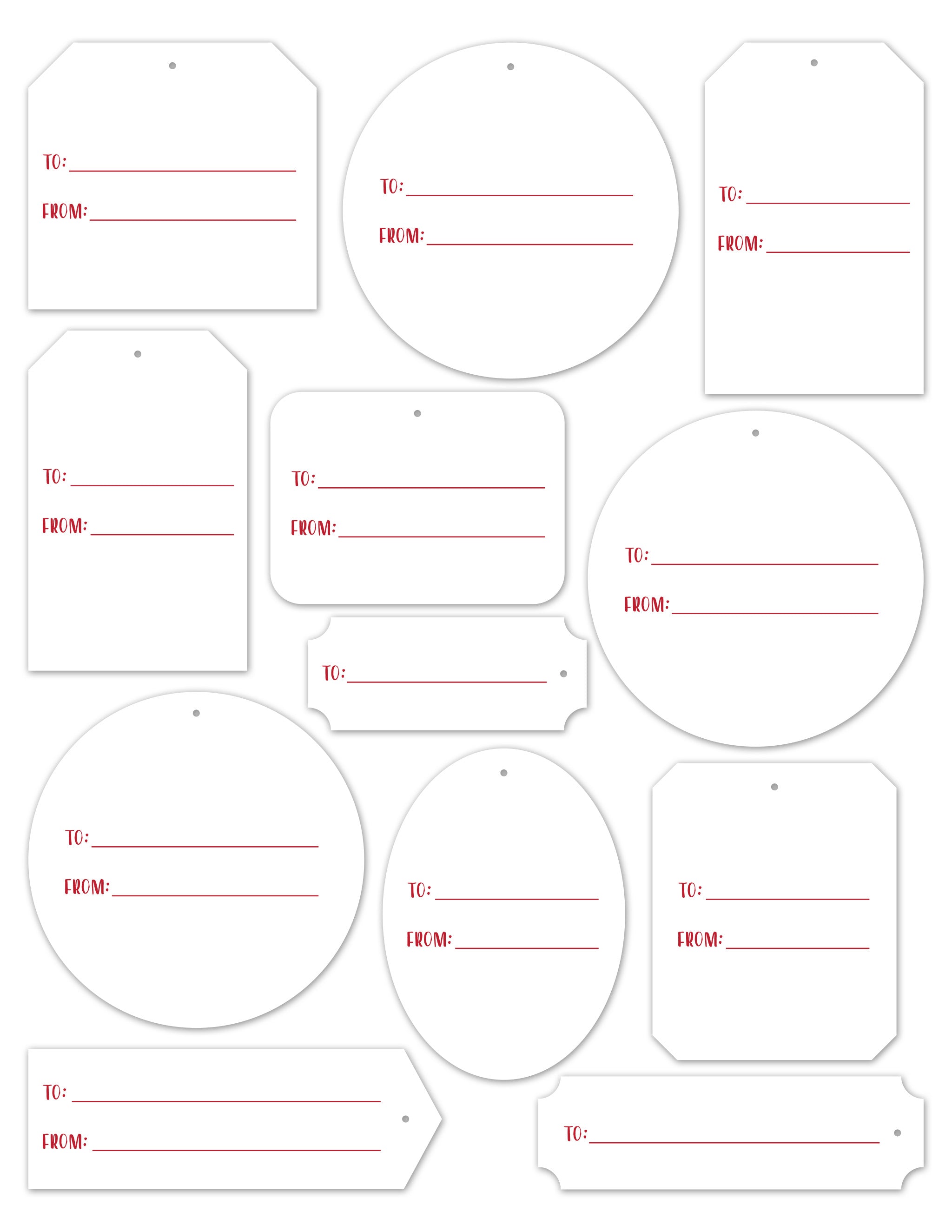 Holiday Gift Tags