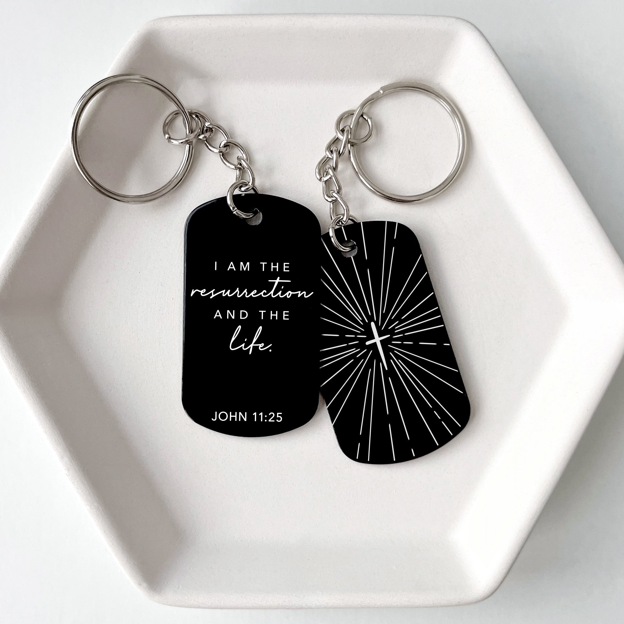 Stocking Stuffer Bible Verse Keychain