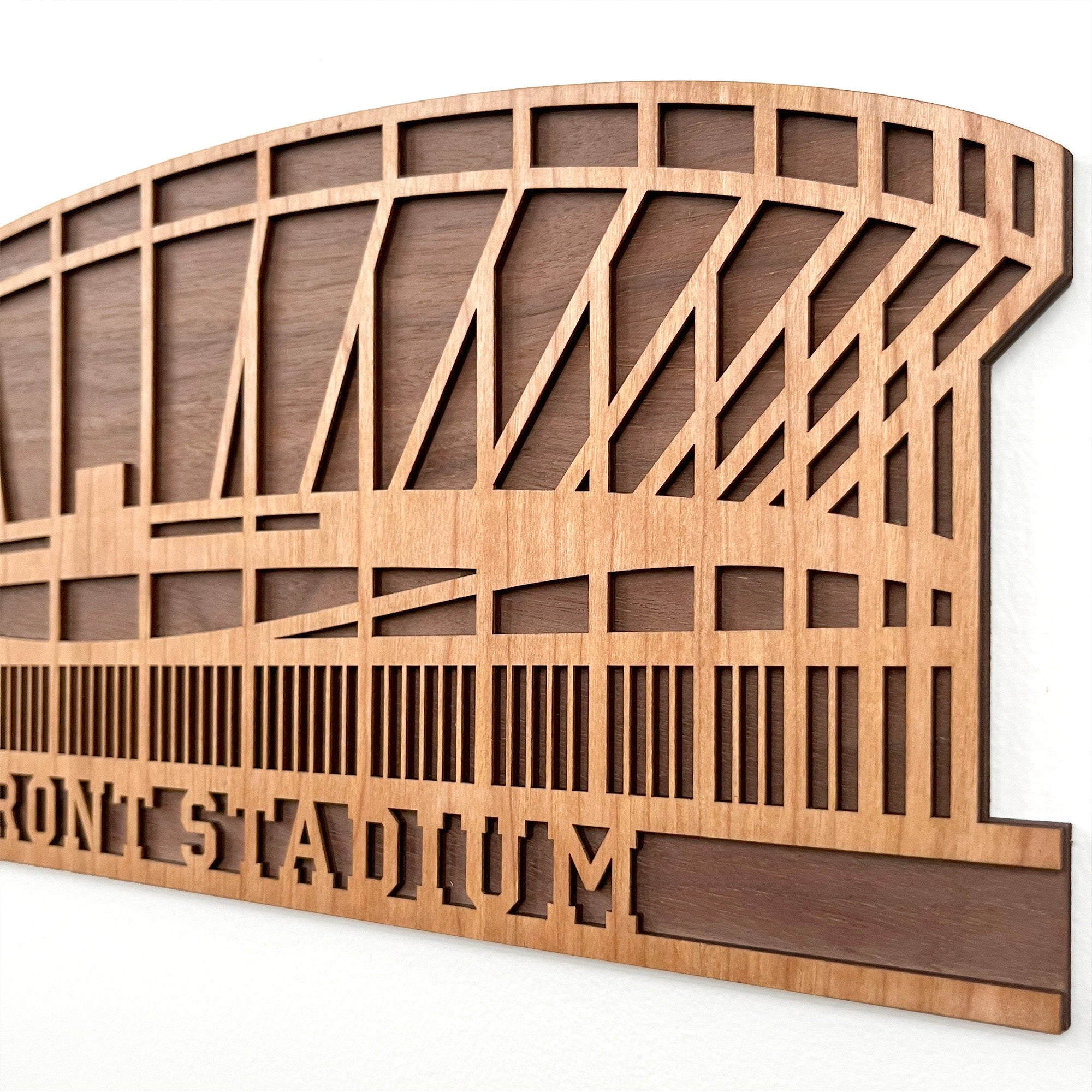 Vintage Cincinnati Bengals Stadium Wall Art 