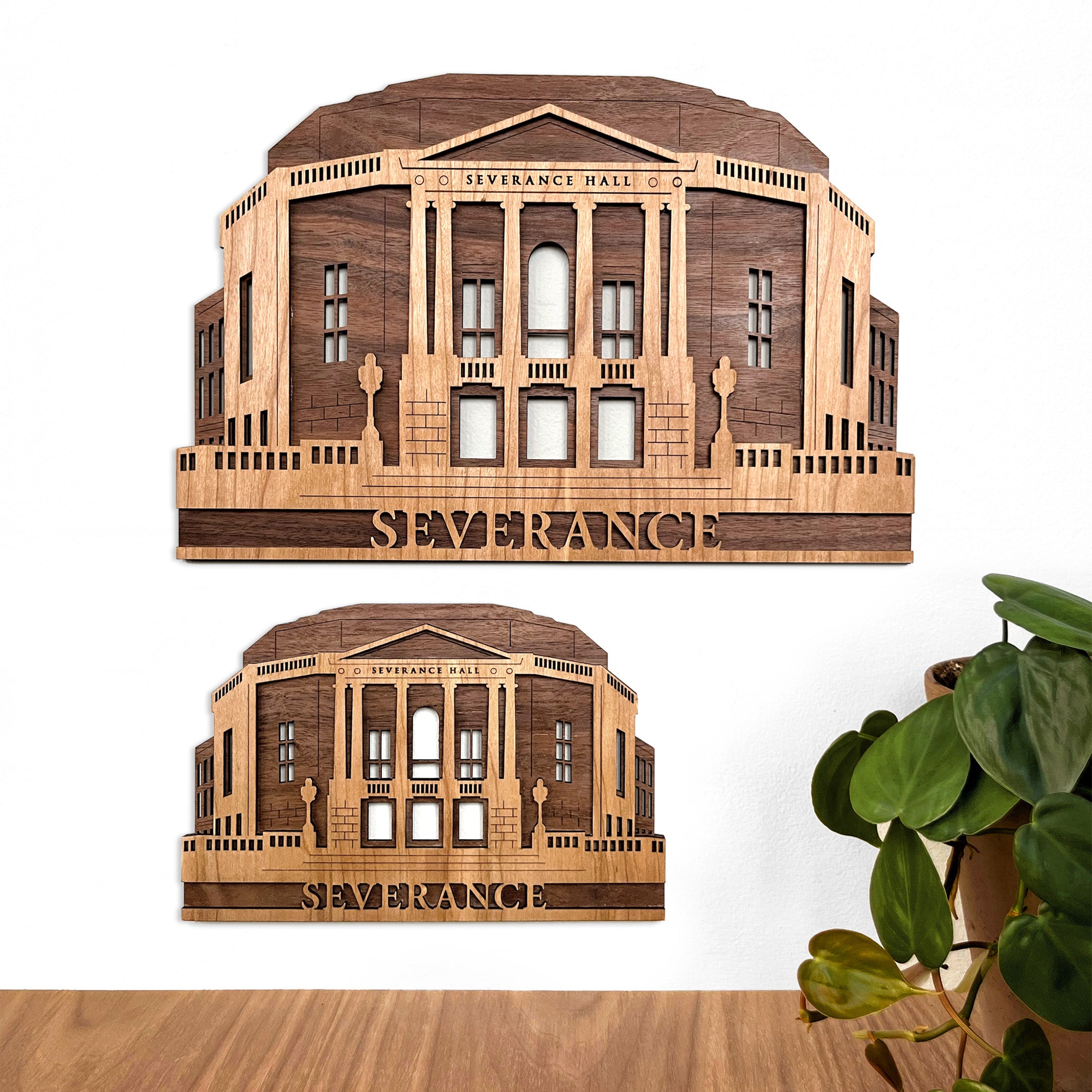 Severance Hall - Cleveland Landmark Wall Art – Inspired Indigo