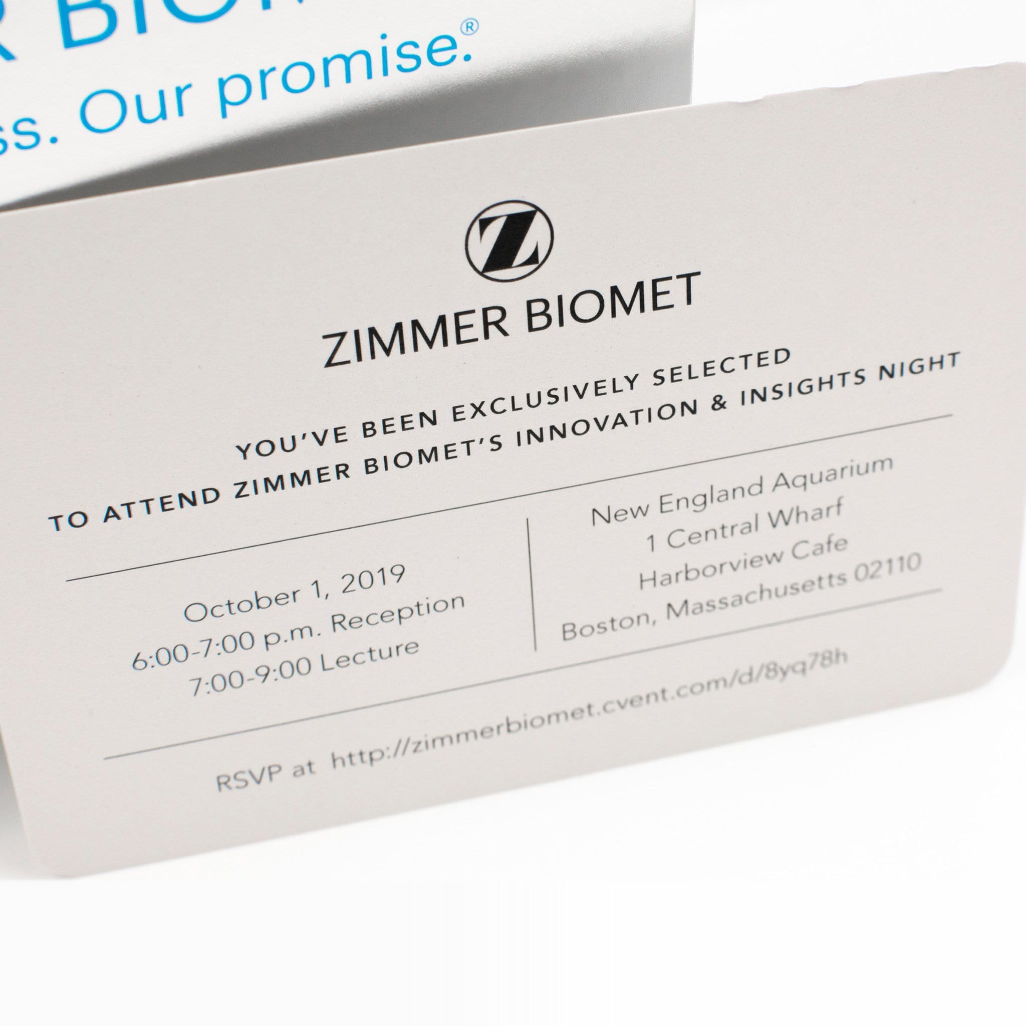 Unique Corporate Invitation in Magnetic Box
